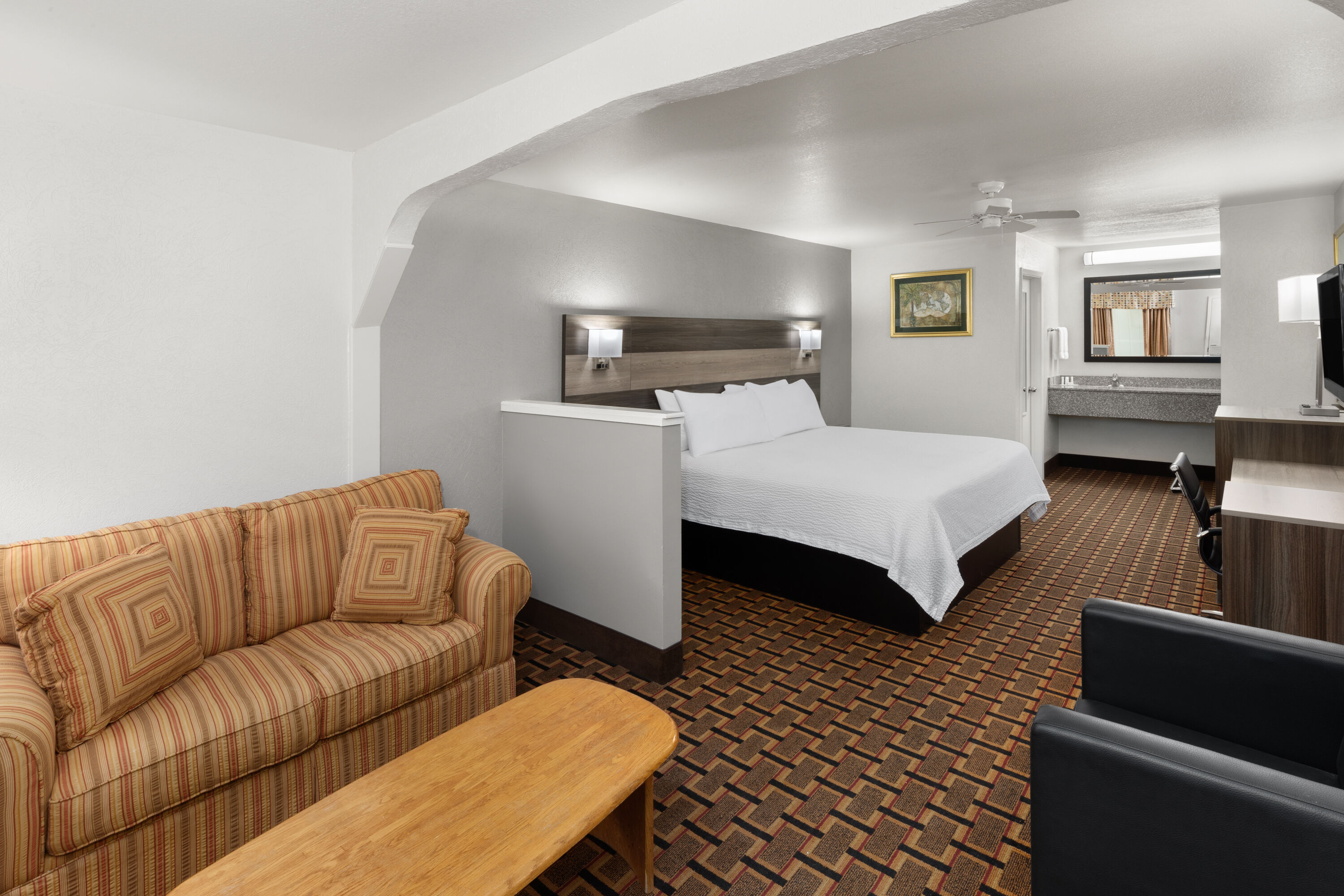 Guest room at the Ramada Limited San Angelo in San Angelo, Texas