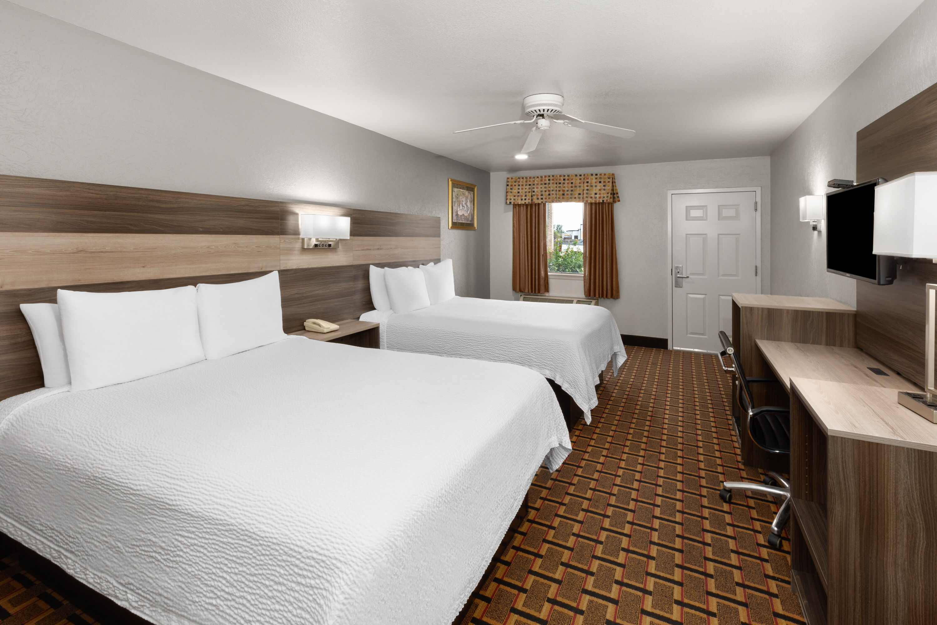 Guest room at the Ramada Limited San Angelo in San Angelo, Texas