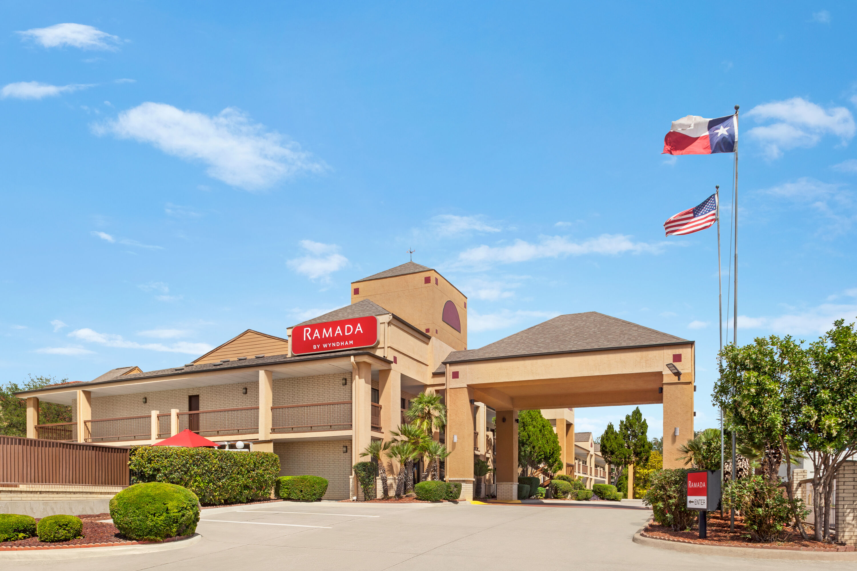 Exterior of Ramada by Wyndham San Antonio Near SeaWorld/Lackland AFB hotel in San Antonio, Texas