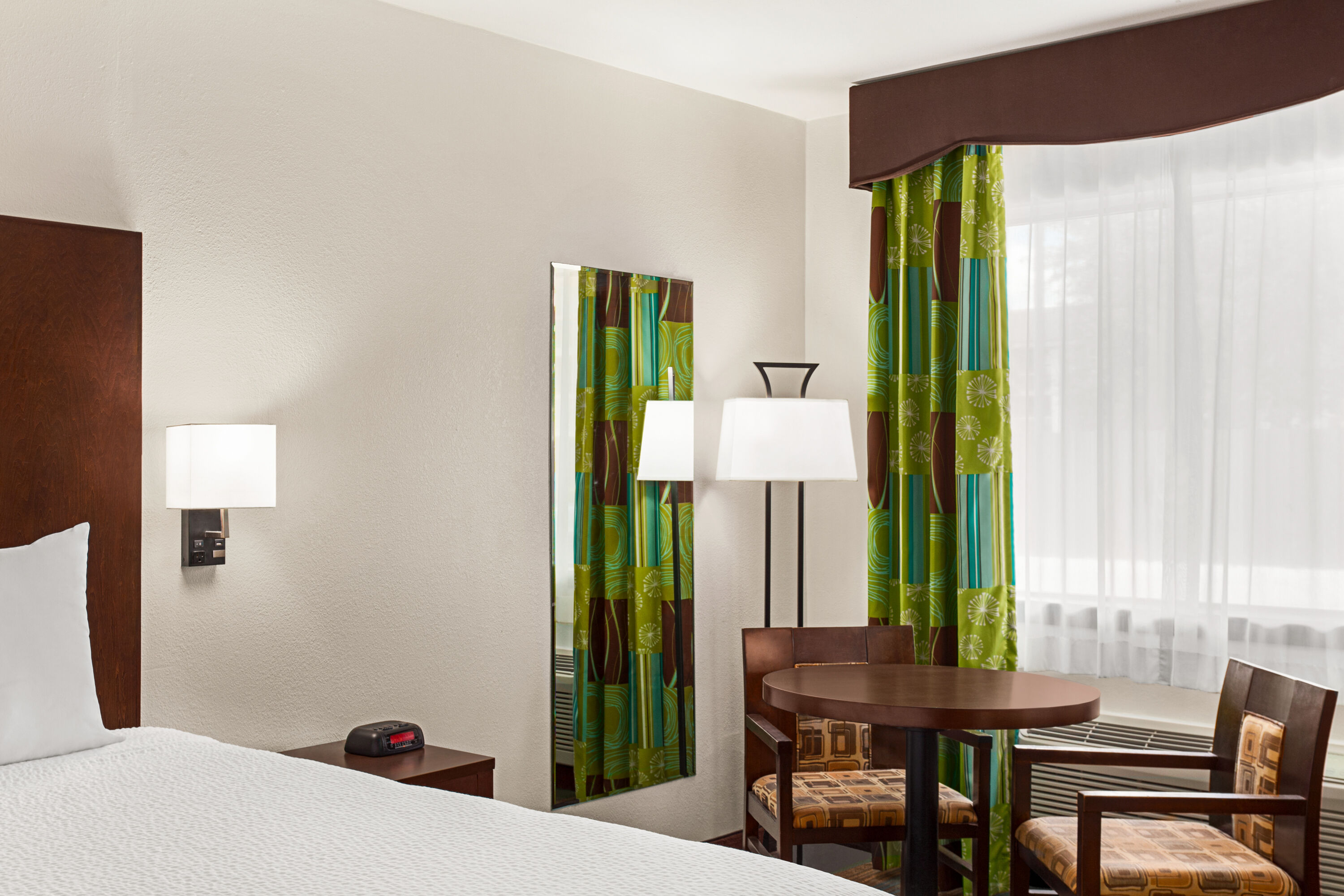 Guest room at the Ramada by Wyndham San Antonio Near SeaWorld/Lackland AFB in San Antonio, Texas