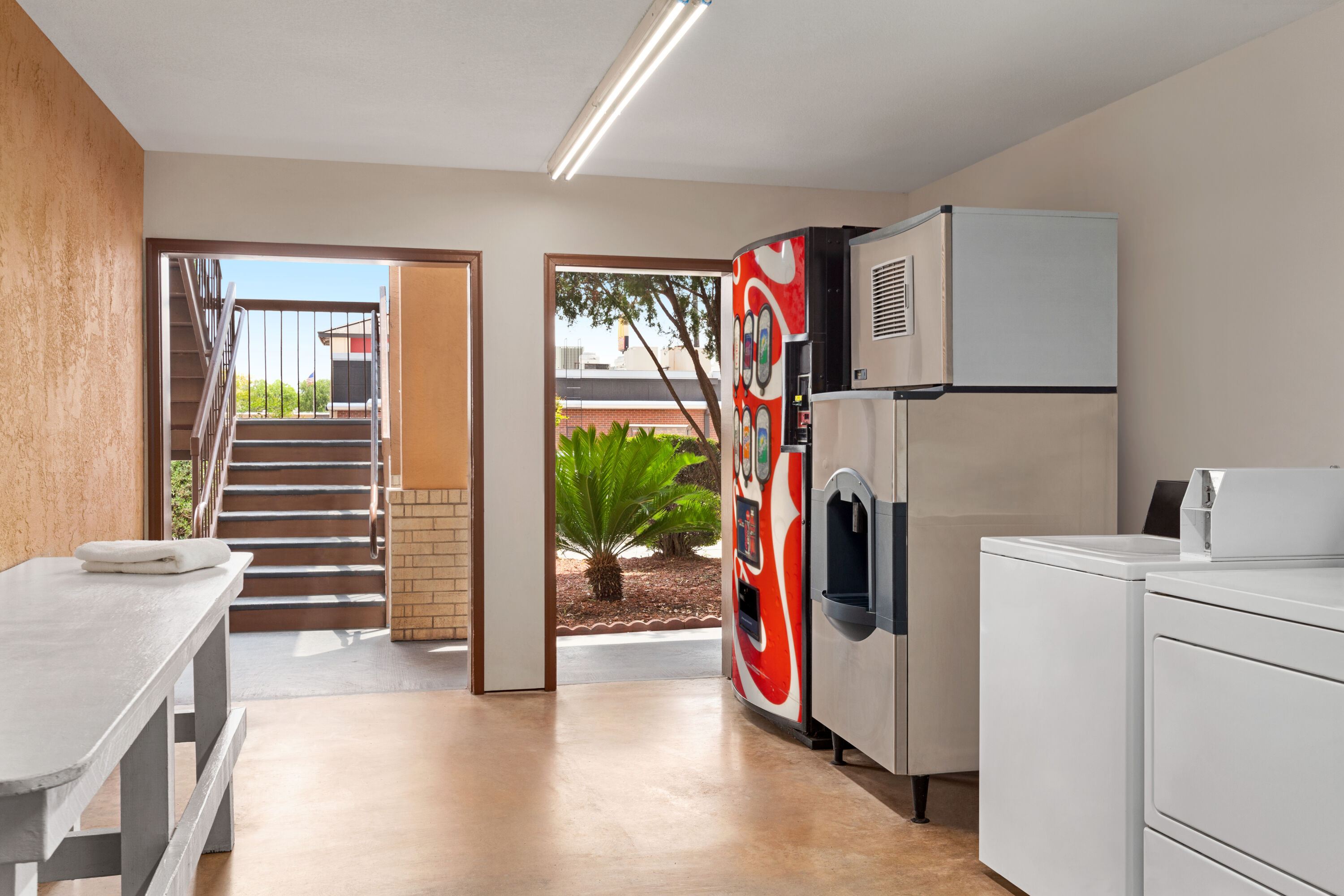 Laundry facilities at Ramada by Wyndham San Antonio Near SeaWorld/Lackland AFB in San Antonio, Texas