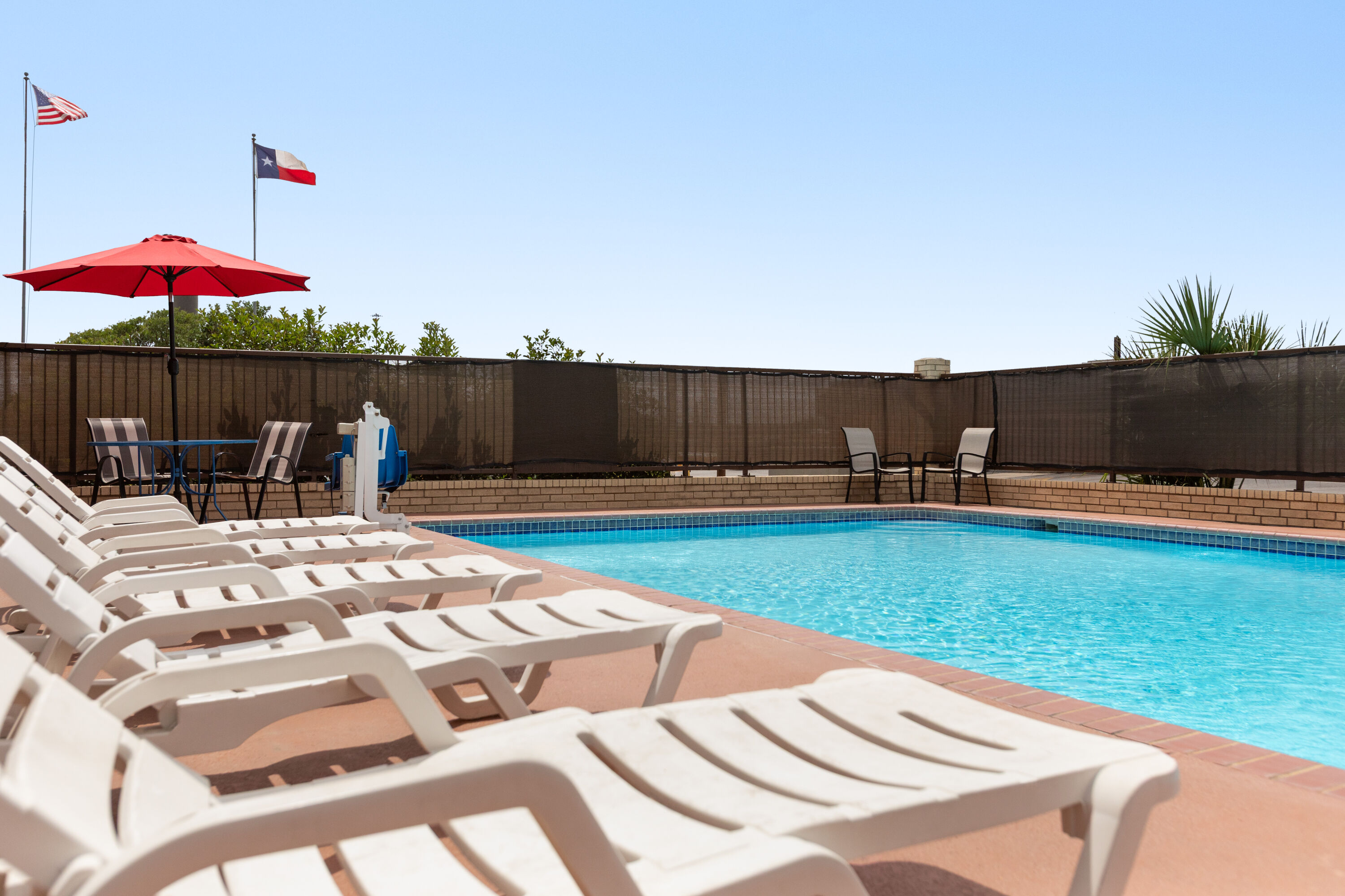 Pool at the Ramada by Wyndham San Antonio Near SeaWorld/Lackland AFB in San Antonio, Texas