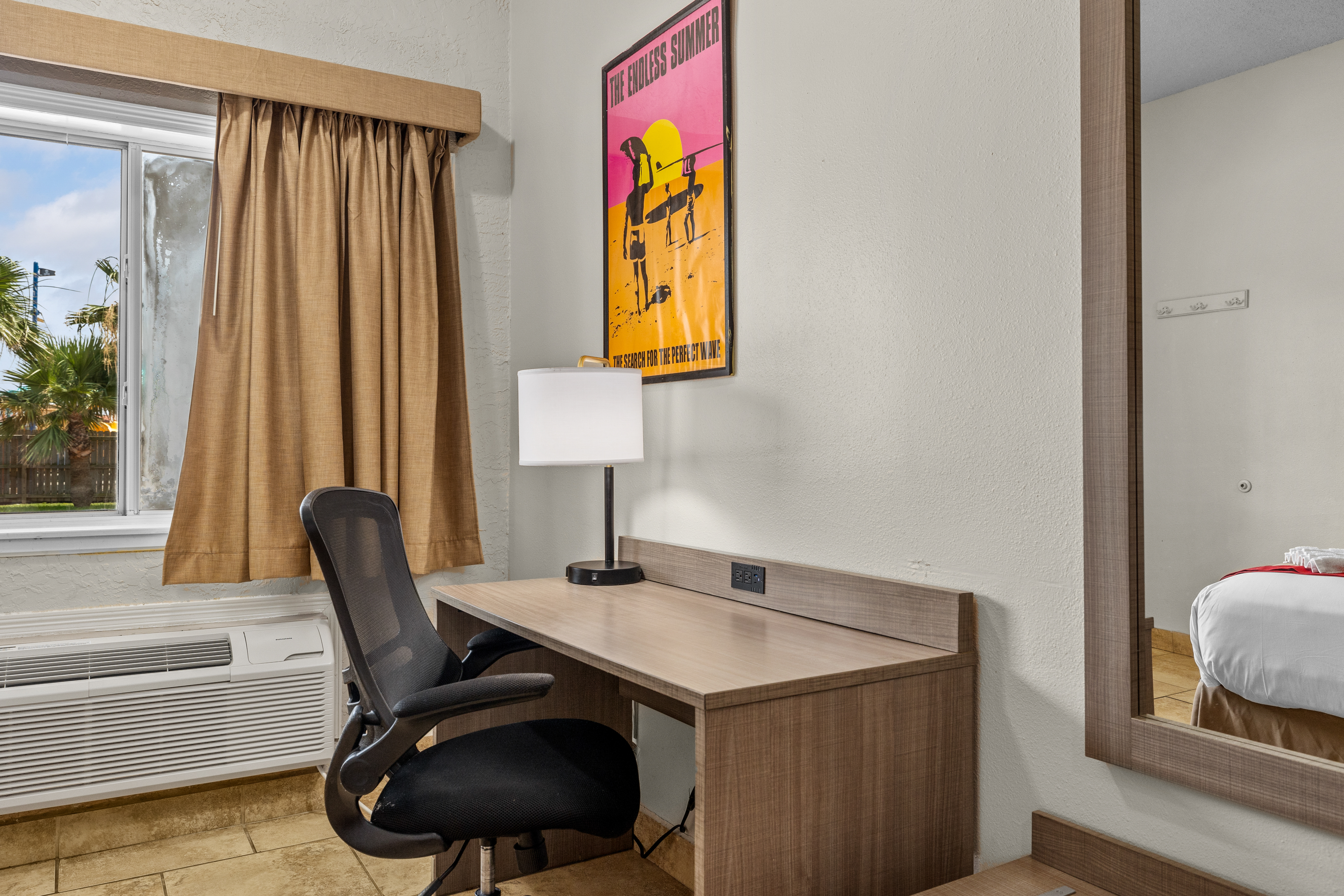 Guest room at the Ramada by Wyndham & Suites South Padre Island in South Padre Island, Texas