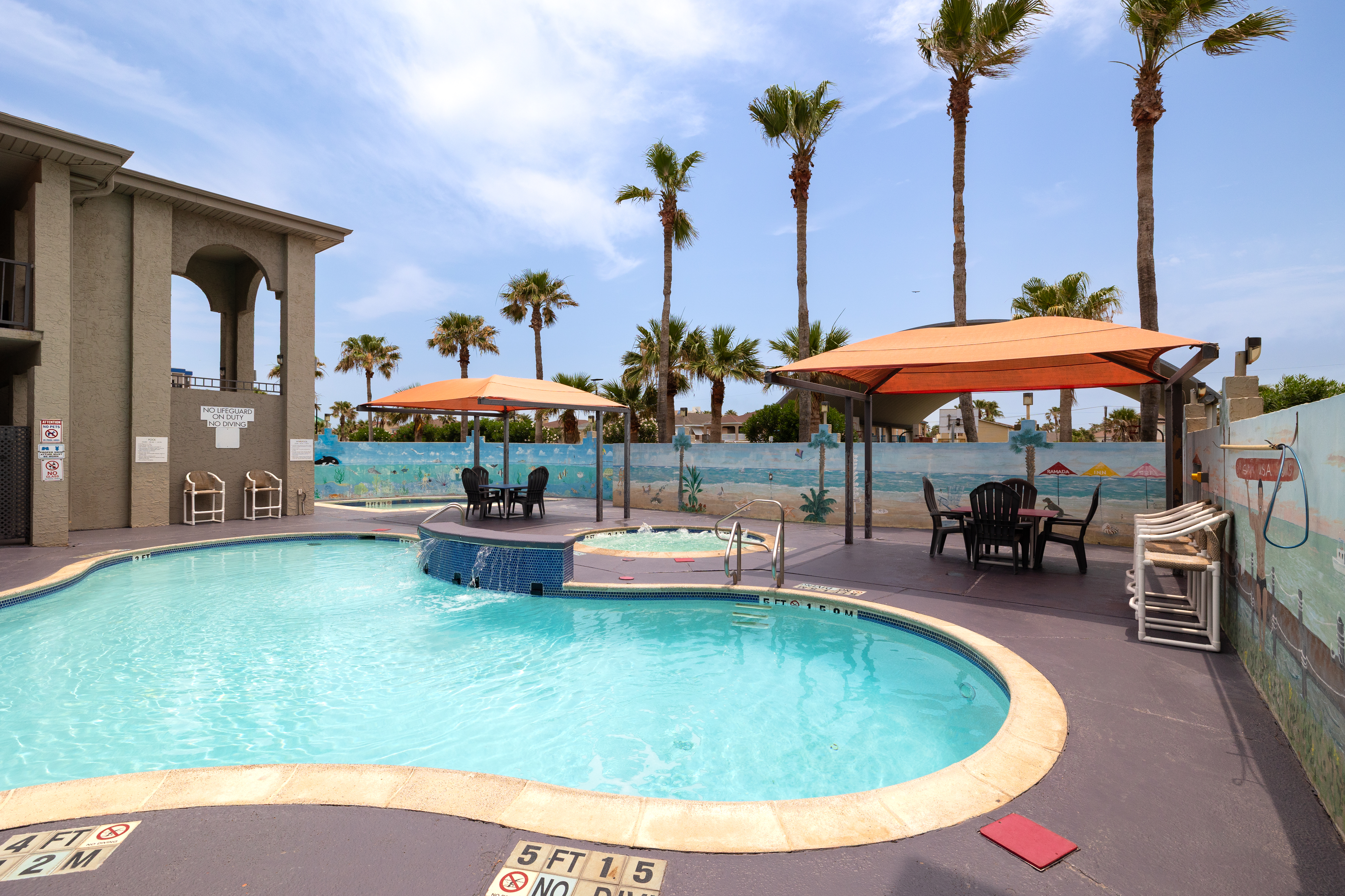 Pool at the Ramada by Wyndham & Suites South Padre Island in South Padre Island, Texas