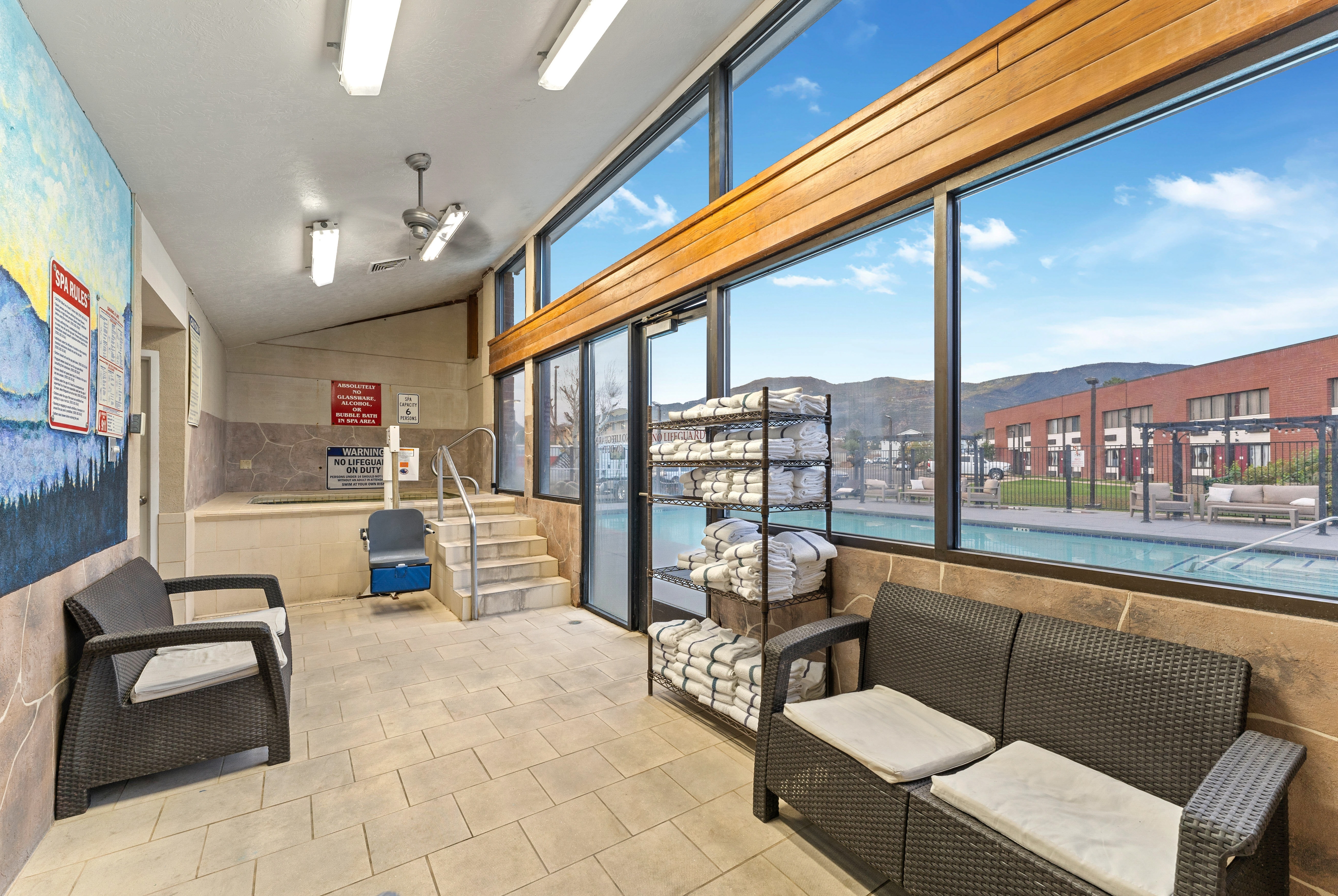 Whirlpool at the Ramada by Wyndham Cedar City in Cedar City, Utah