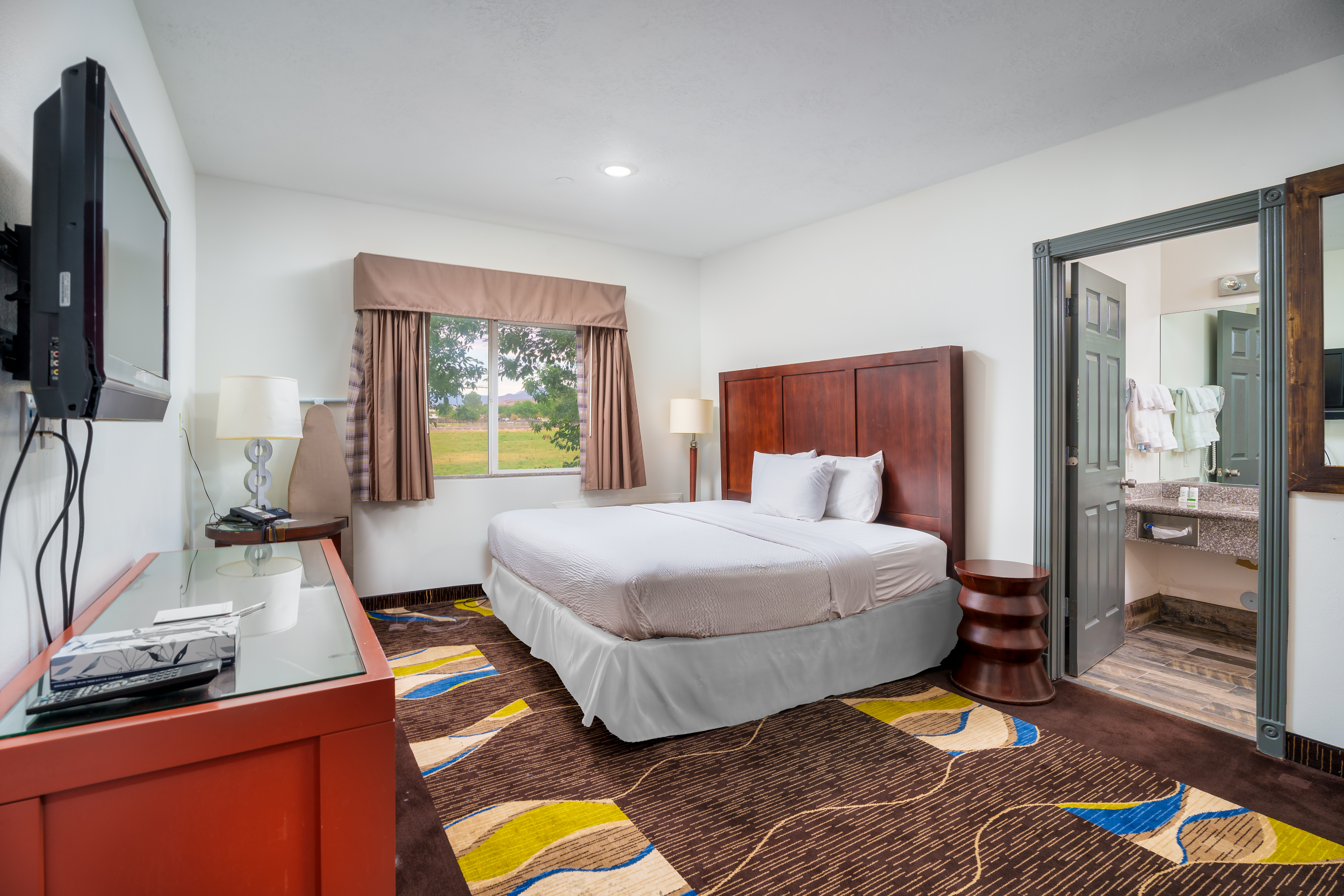 Guest room at the Ramada by Wyndham La Verkin Zion National Park in La Verkin, Utah