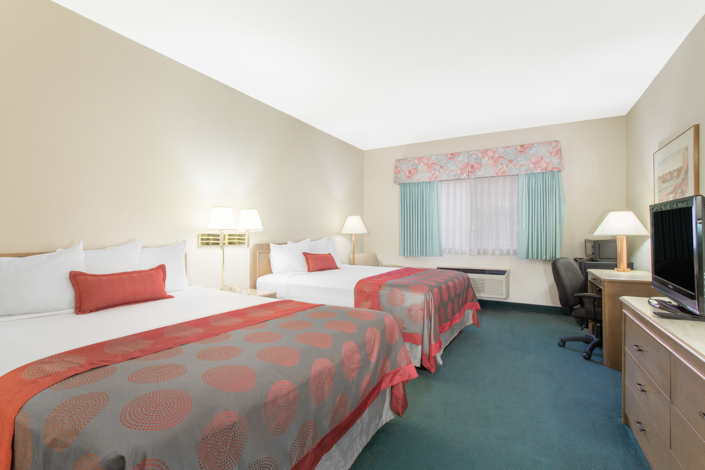 Guest room at the Ramada by Wyndham St George in Saint George, Utah