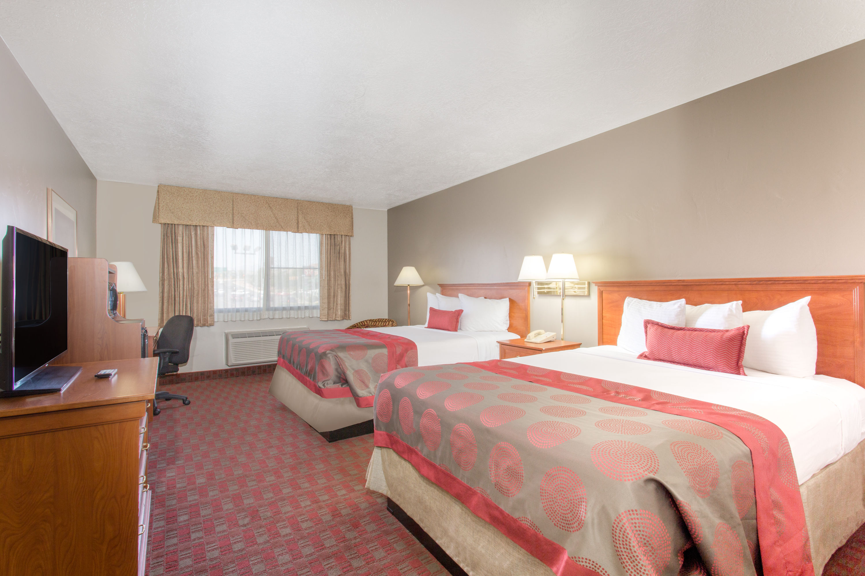 Guest room at the Ramada by Wyndham St George in Saint George, Utah