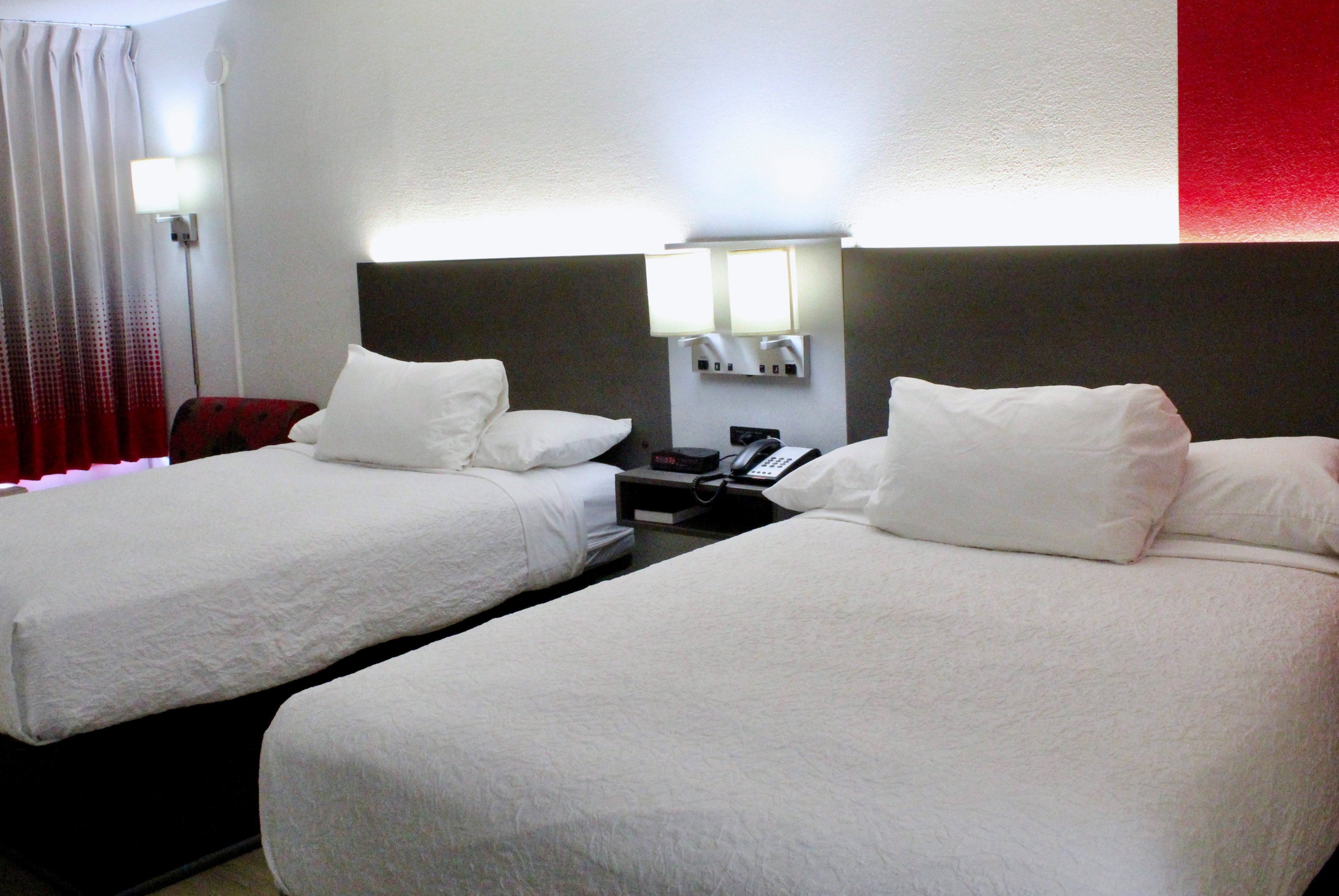 Guest room at the Ramada by Wyndham Harrisonburg in Harrisonburg, Virginia