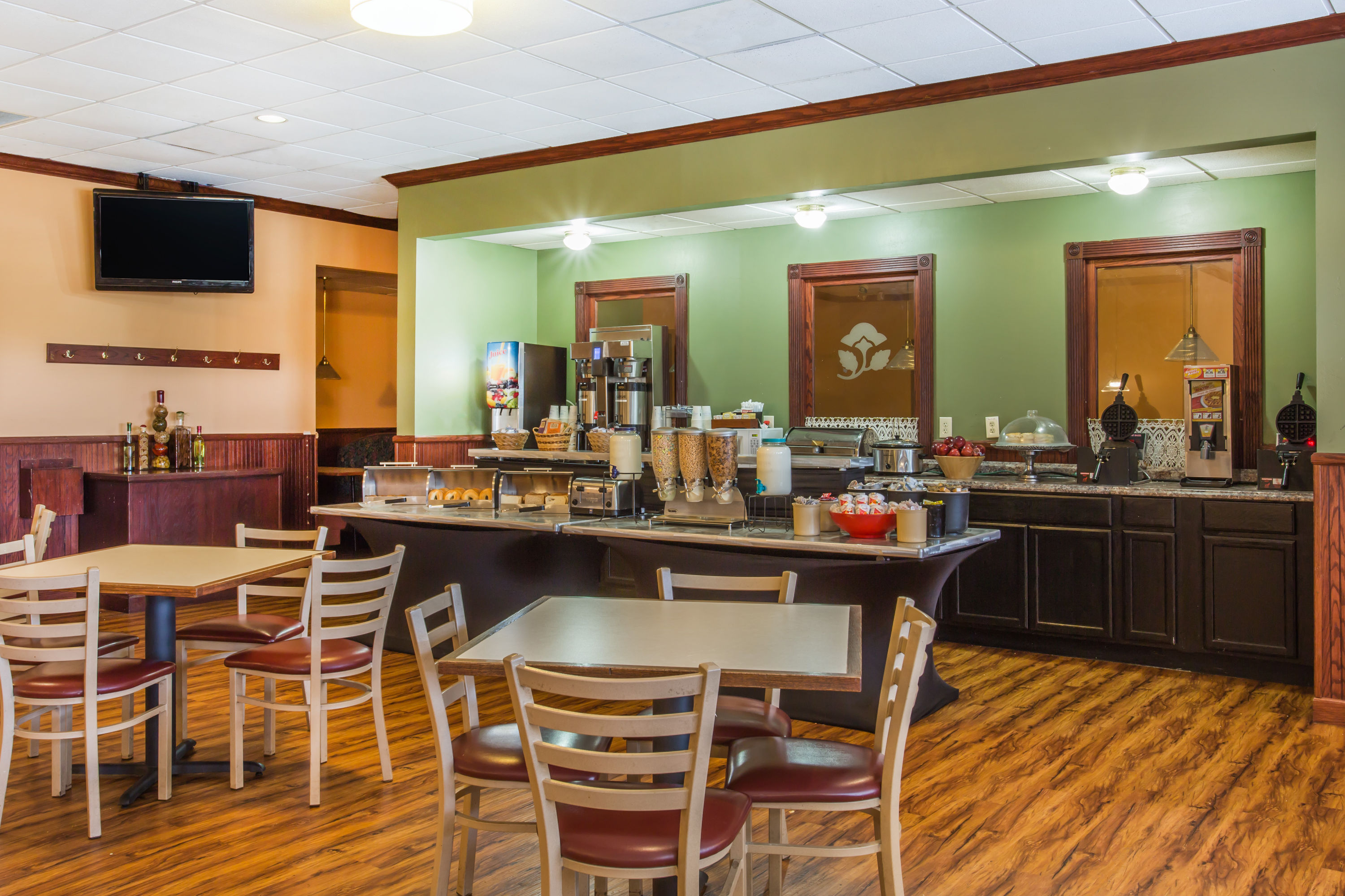 Free breakfast at Ramada by Wyndham Wytheville in Wytheville, Virginia