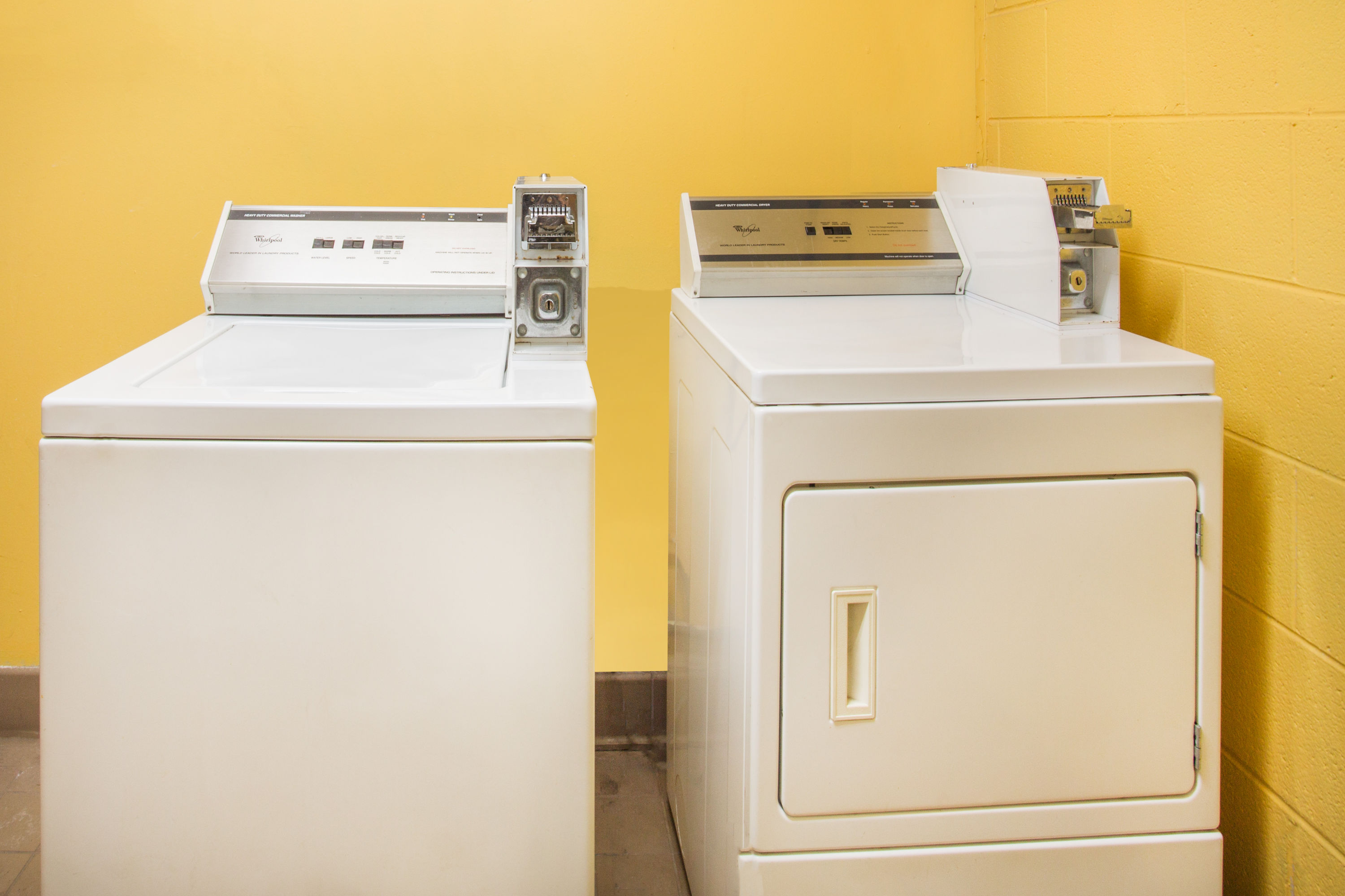 Laundry facilities at Ramada by Wyndham Wytheville in Wytheville, Virginia