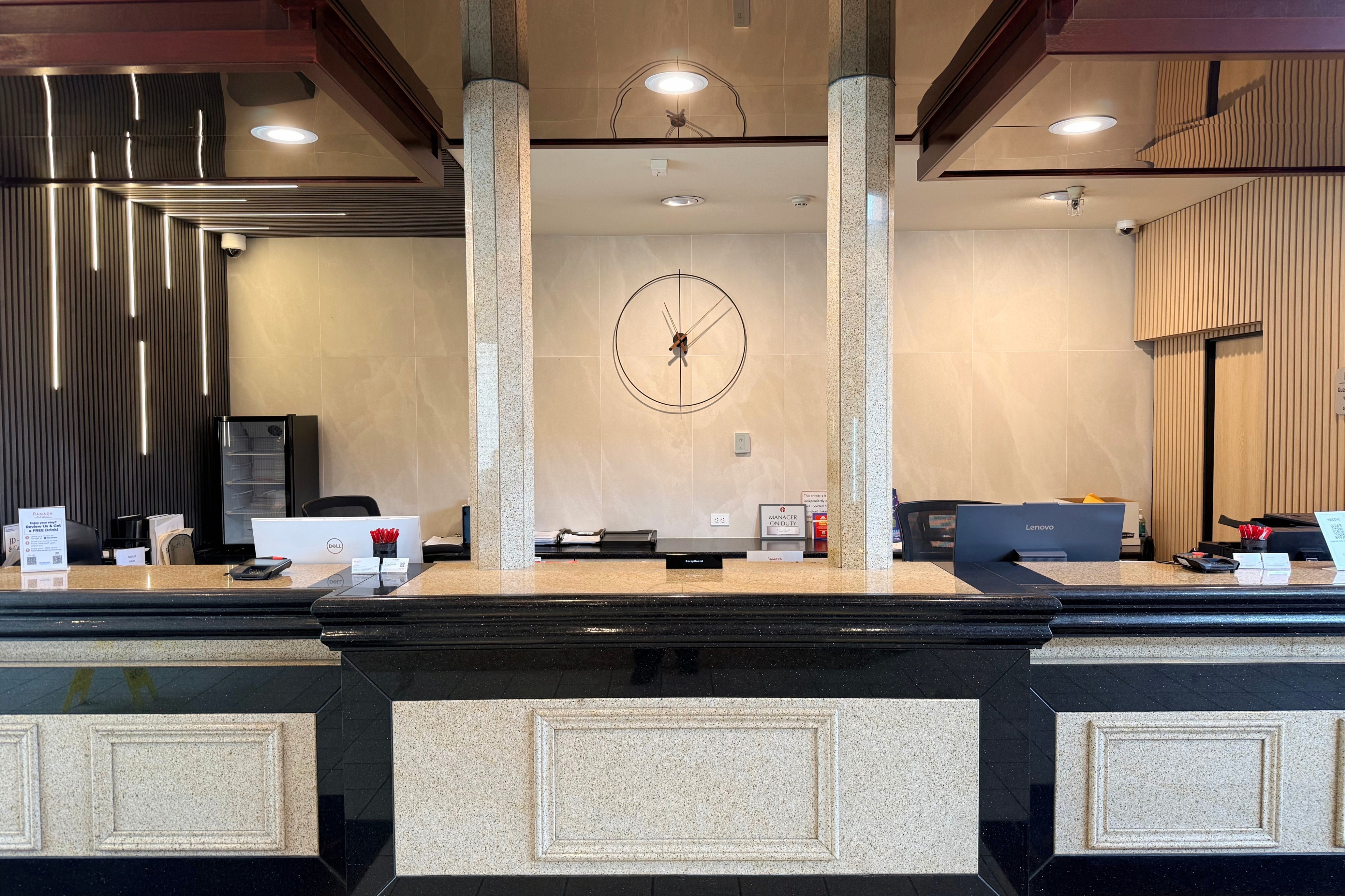 Ramada by Wyndham Tukwila Southcenter lobby feature in Tukwila, Washington