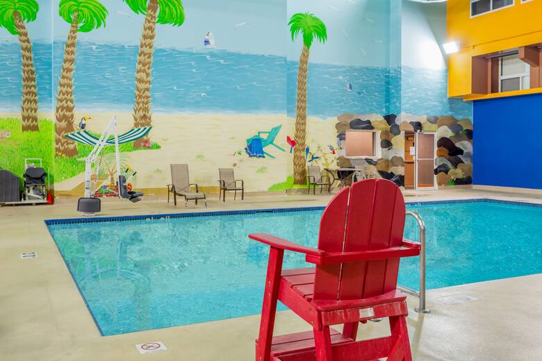 Pool at the Ramada Plaza Green Bay in Green Bay, Wisconsin