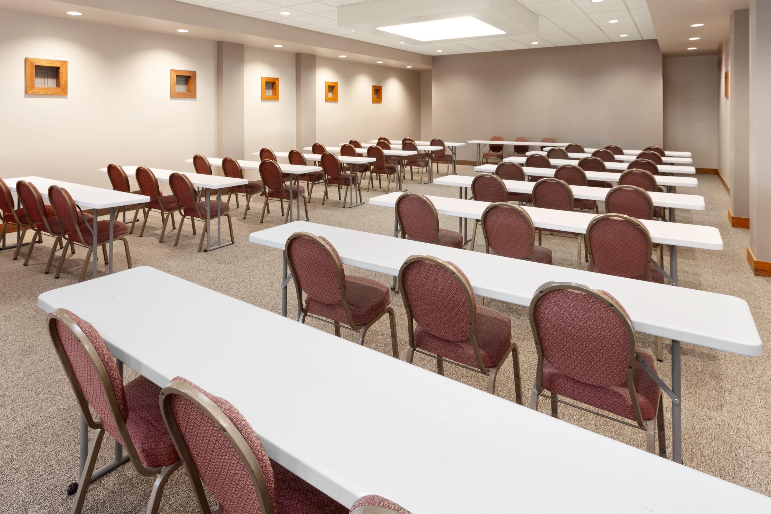 Meeting room at Ramada by Wyndham Milwaukee in Milwaukee, Wisconsin