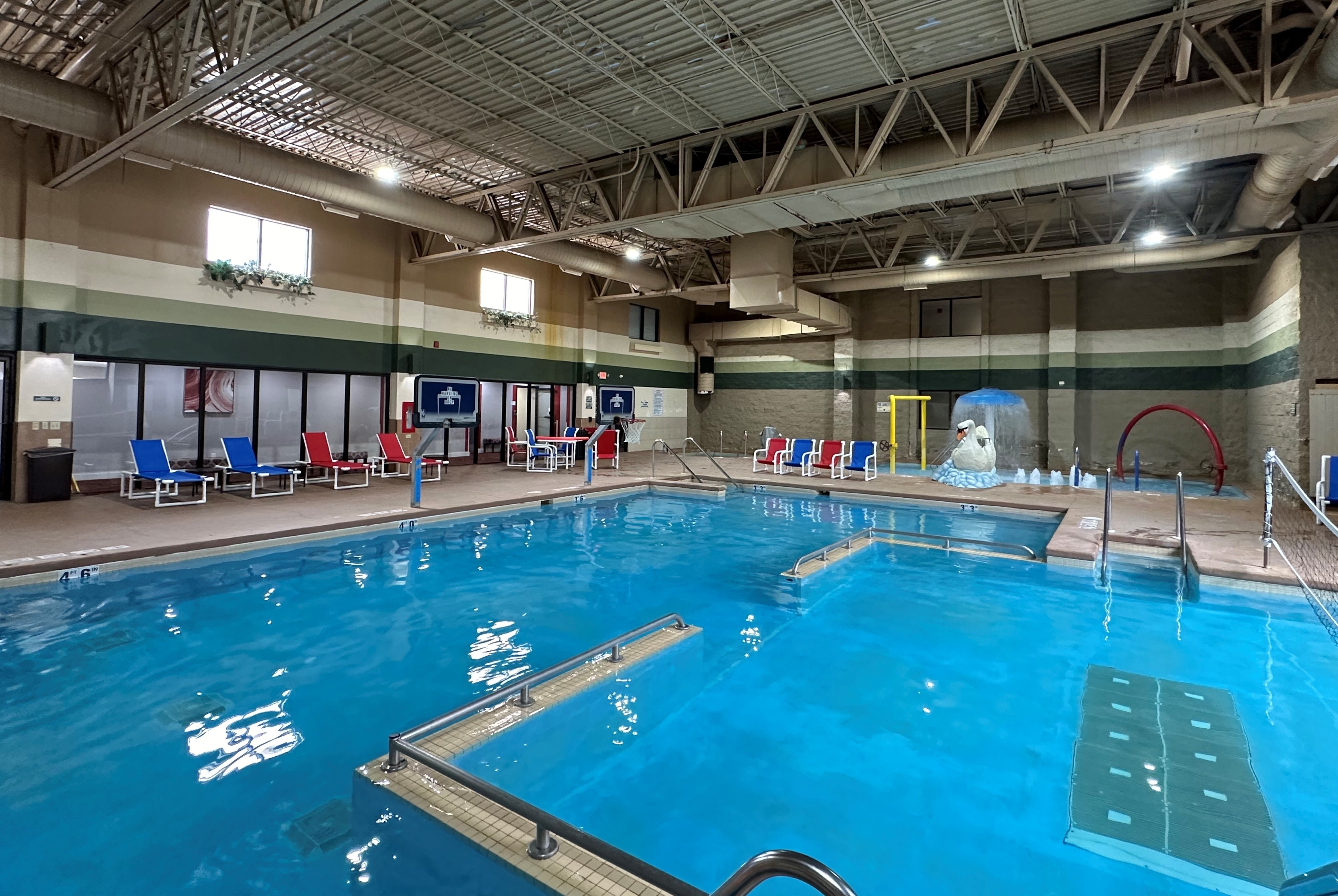 Pool at the Ramada by Wyndham Waupaca in Waupaca, Wisconsin