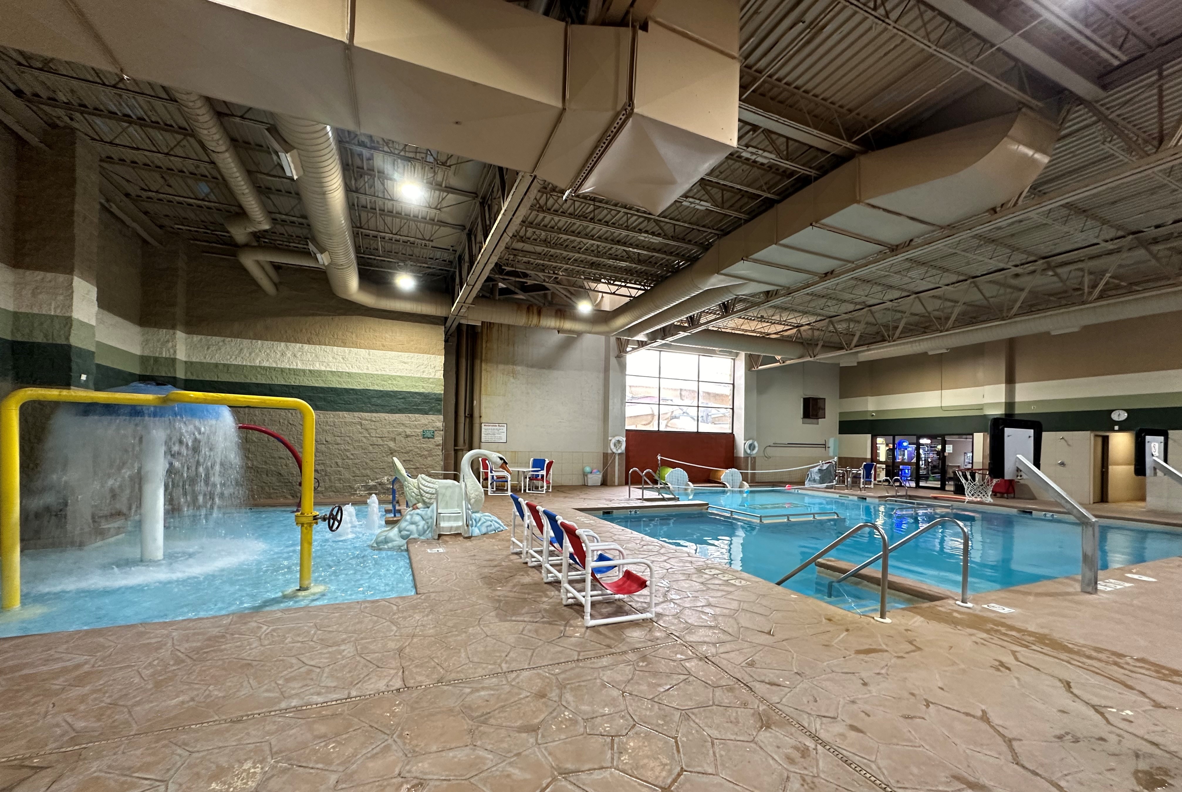 Pool at the Ramada by Wyndham Waupaca in Waupaca, Wisconsin