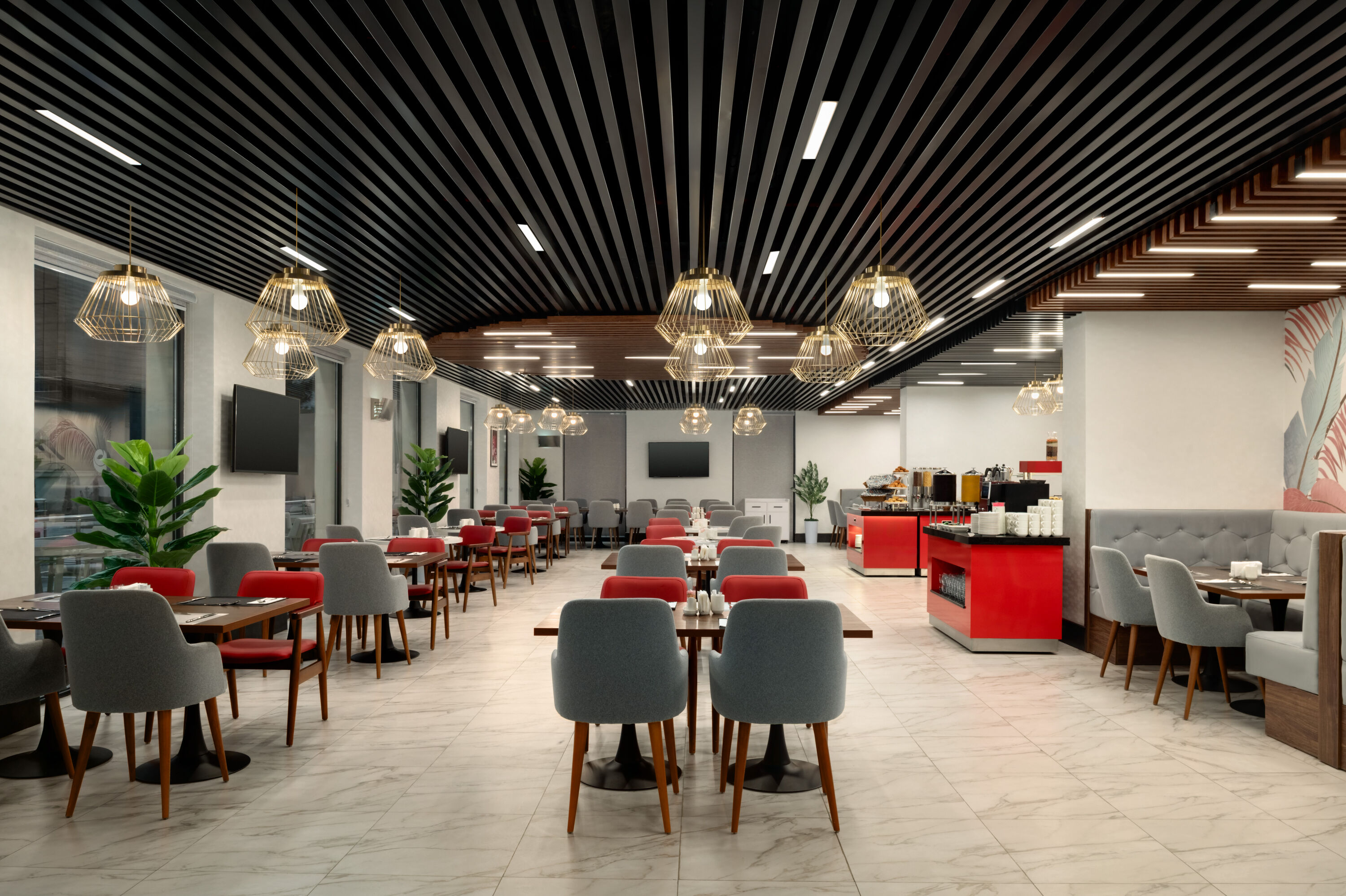Ramada Encore by Wyndham Bukhara restaurant breakfast area with seating in Bukhara, Other than US/Canada