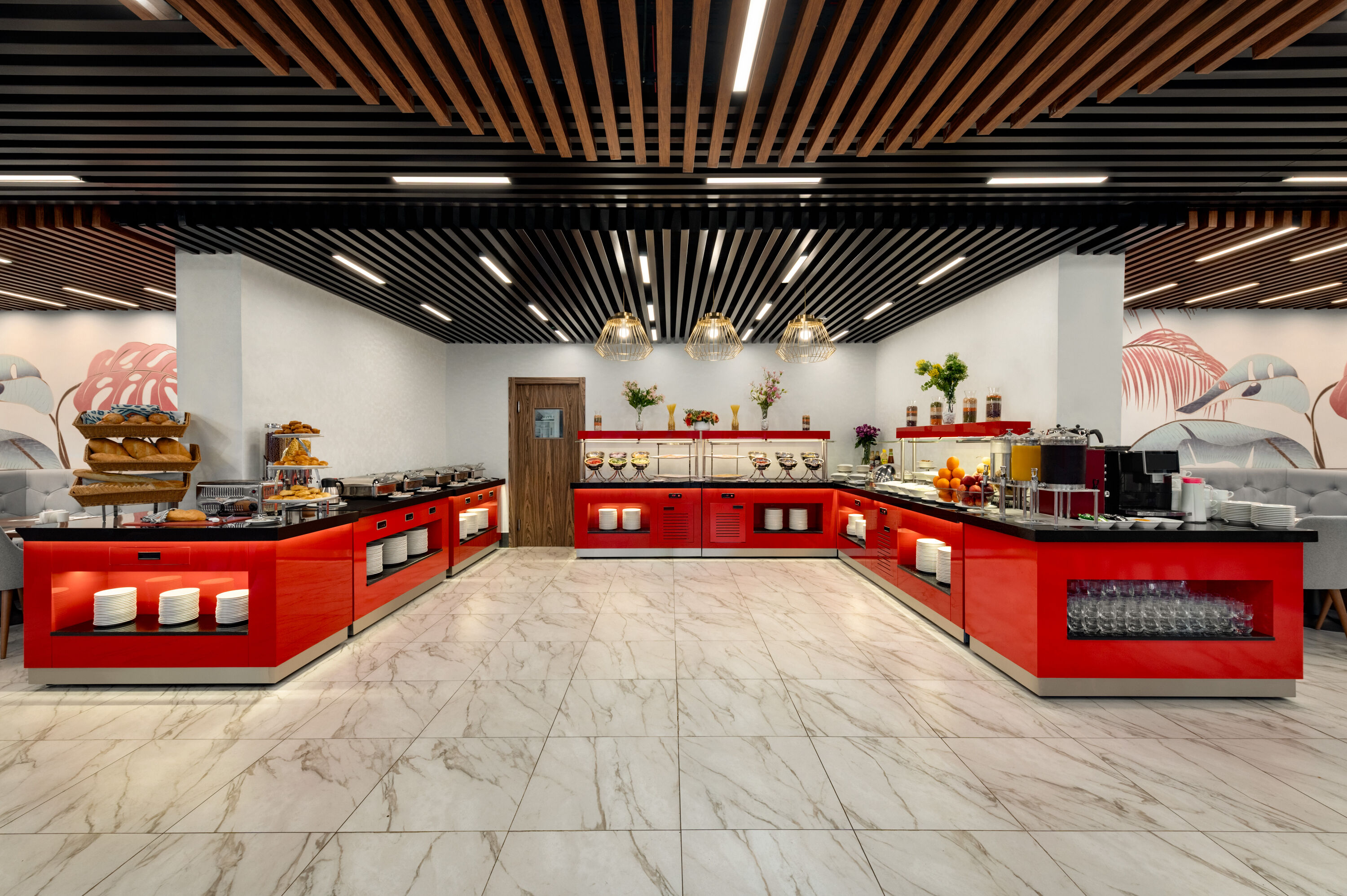 Ramada Encore by Wyndham Bukhara restaurant buffet in Bukhara, Other than US/Canada