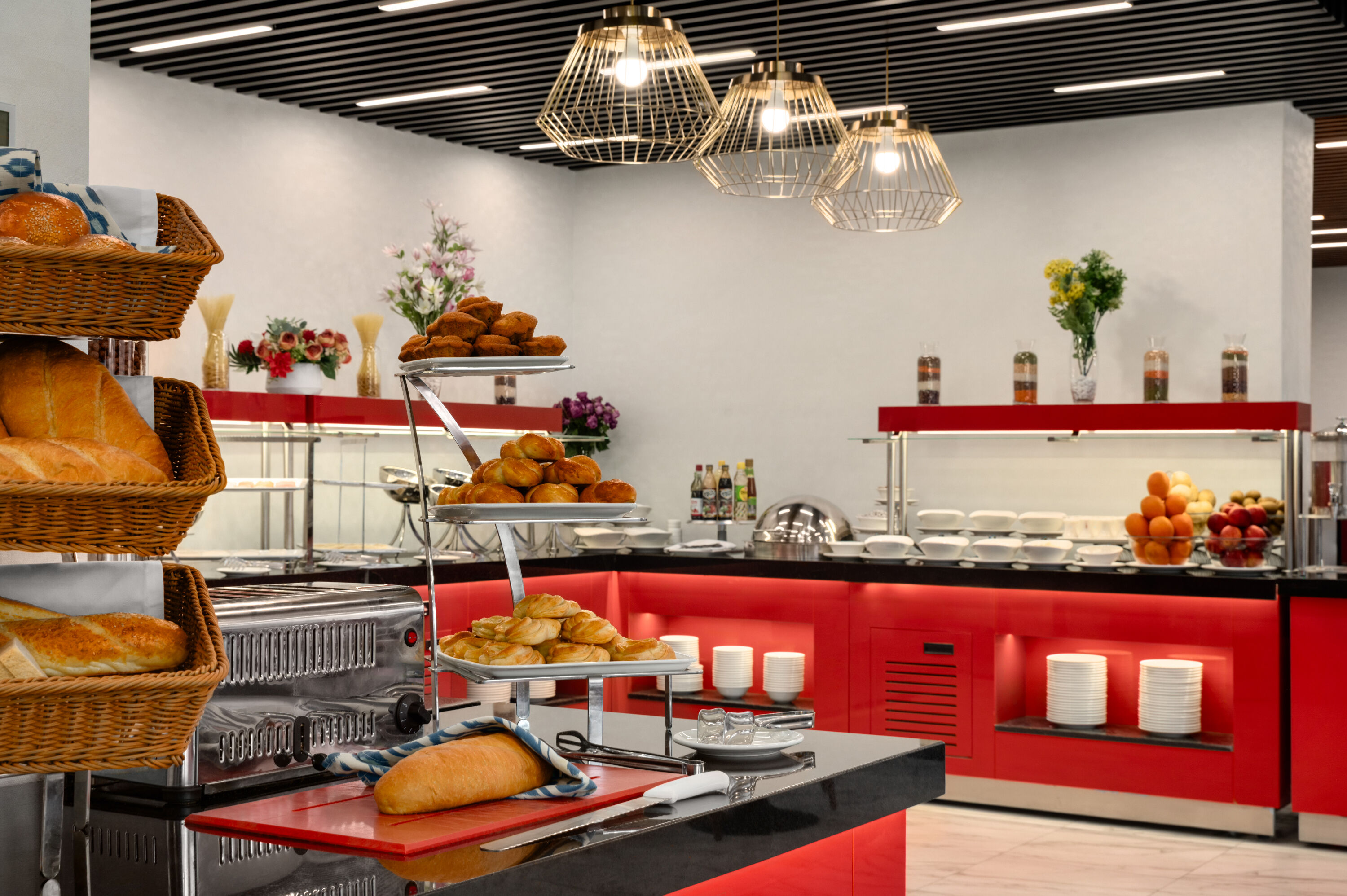 Ramada Encore by Wyndham Bukhara restaurant buffet in Bukhara, Other than US/Canada