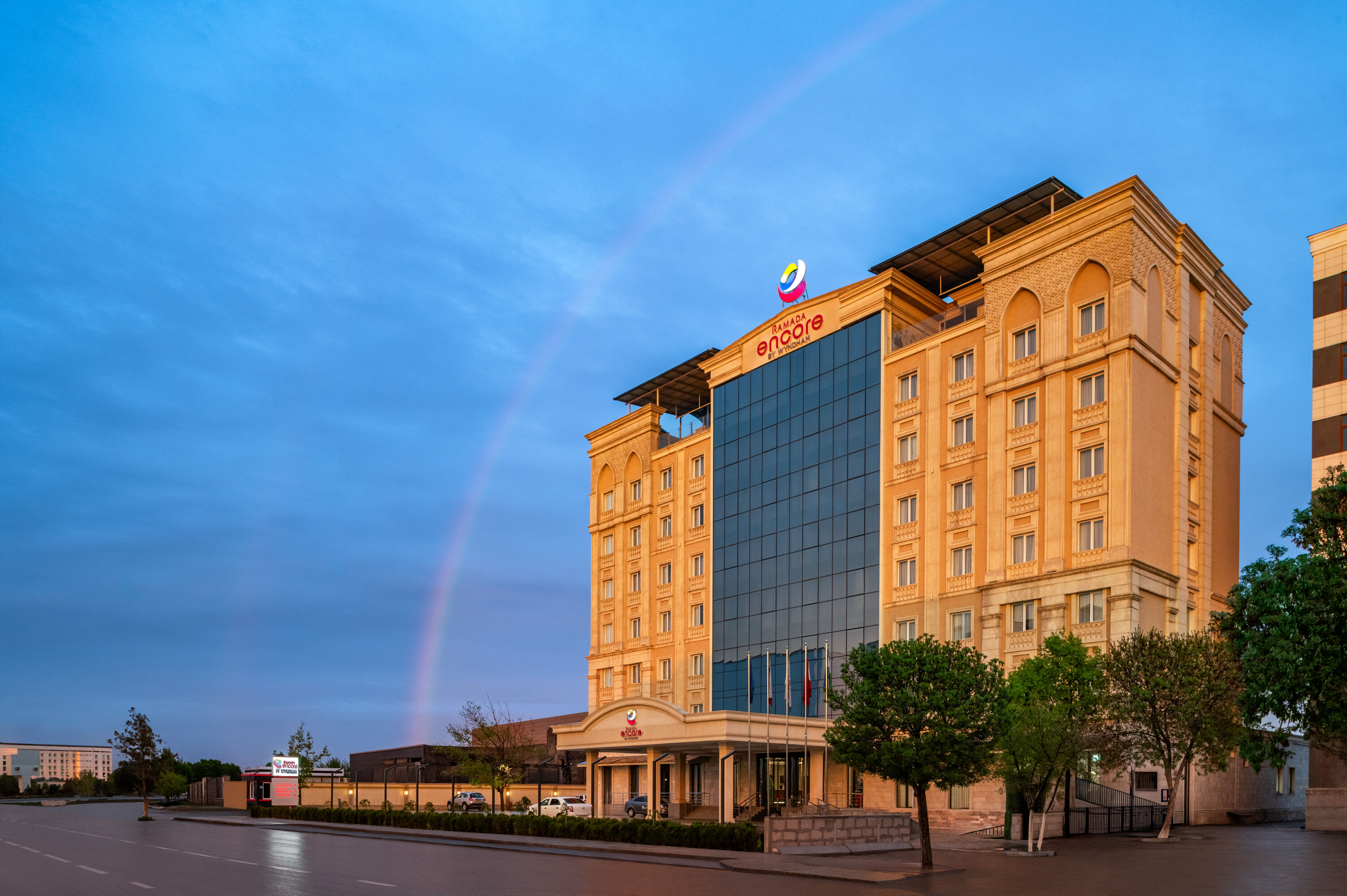 Exterior of Ramada Encore by Wyndham Bukhara hotel in Bukhara, Other than US/Canada