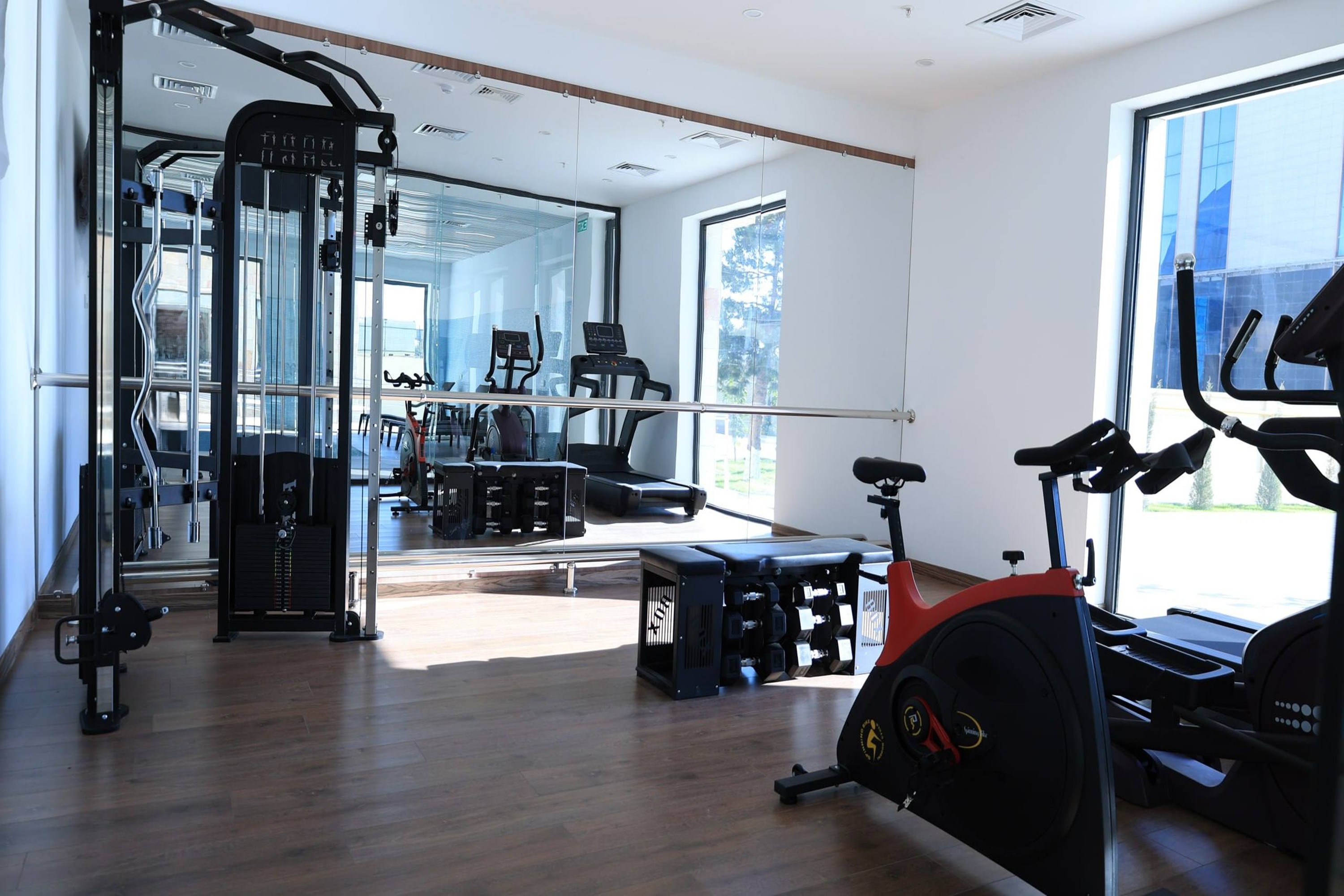Fitness room at Ramada Encore by Wyndham Bukhara in Bukhara, Other than US/Canada