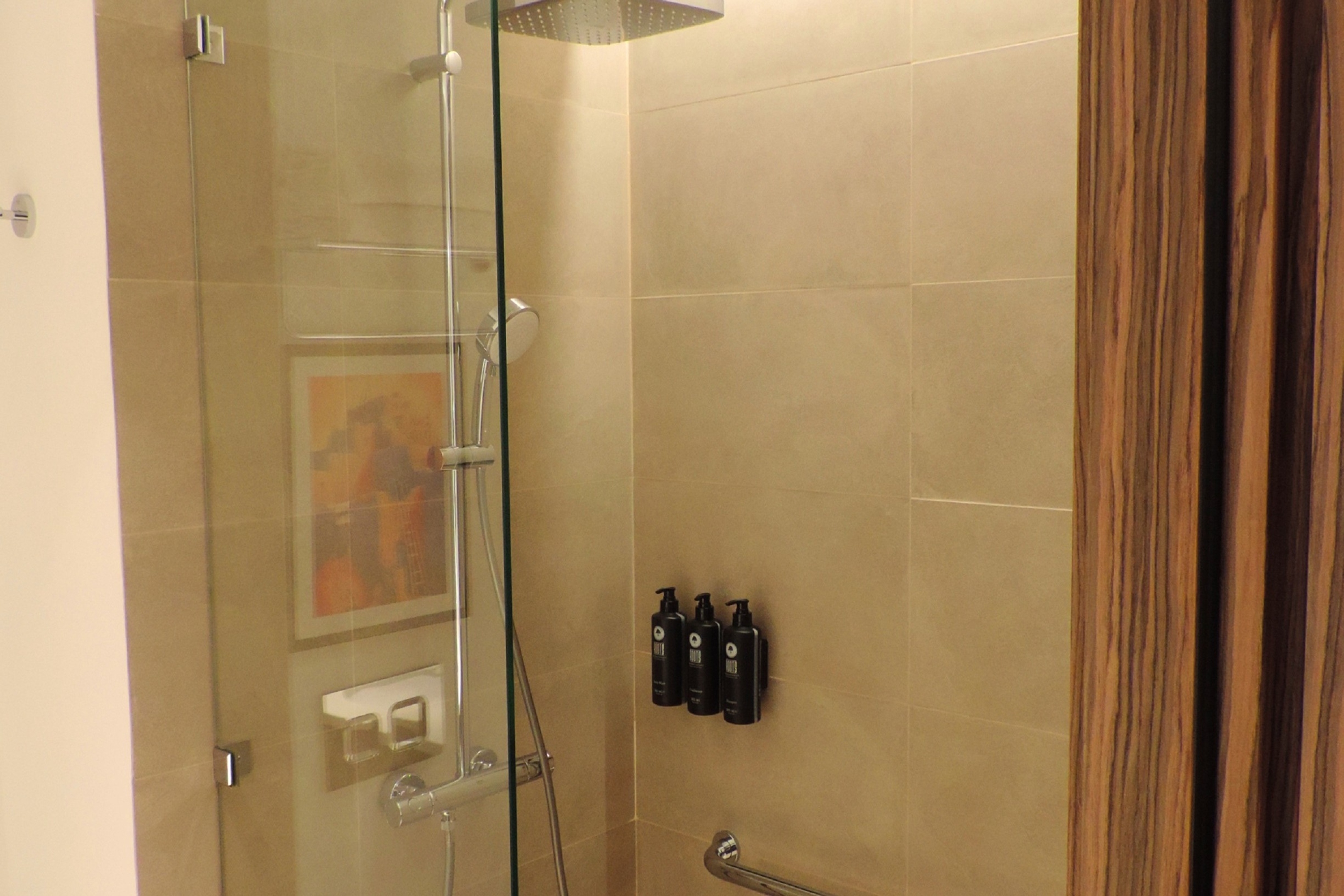 Guest room bath at the Ramada Encore by Wyndham Bukhara in Bukhara, Other than US/Canada