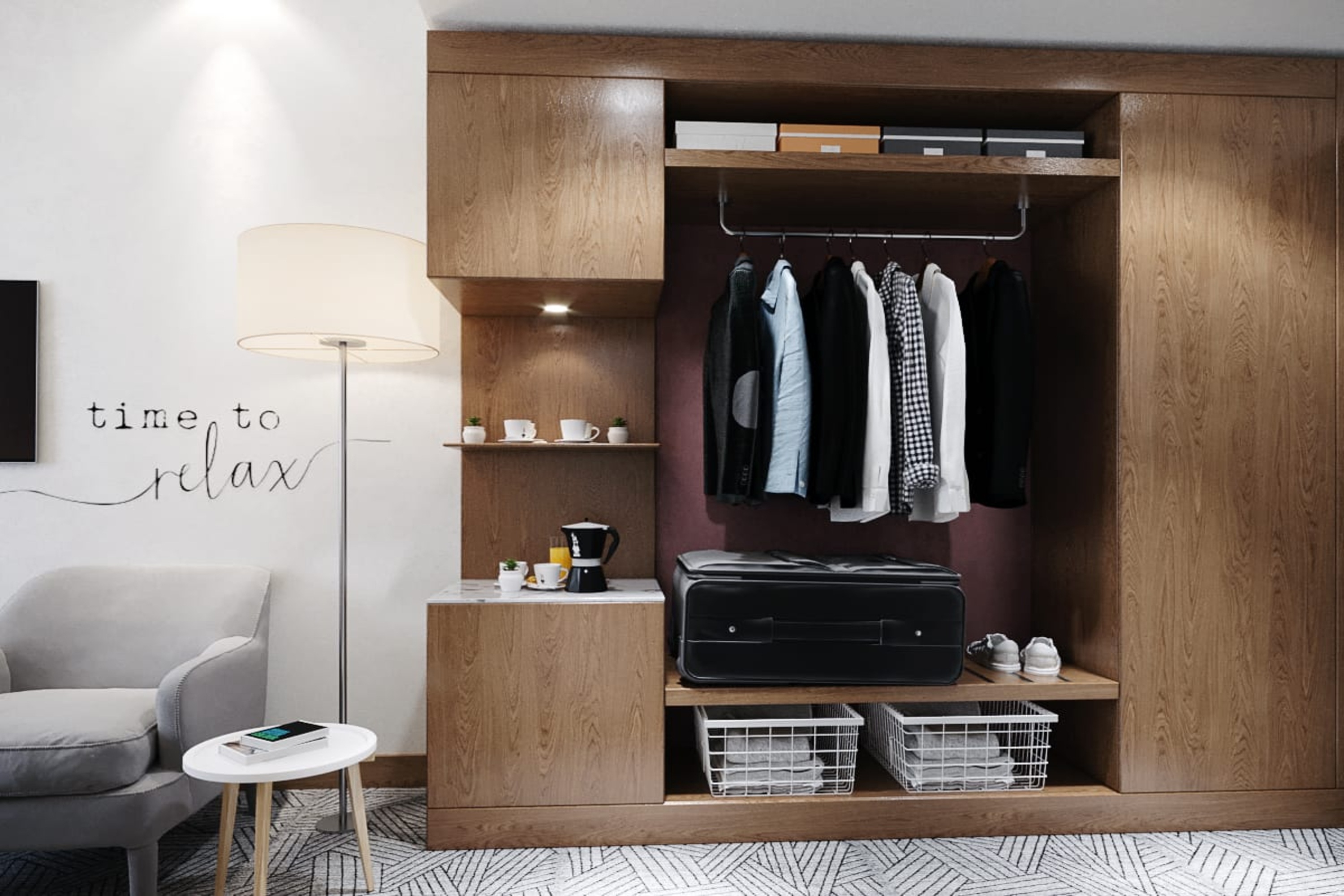 Guest room at the Ramada Encore by Wyndham Bukhara in Bukhara, Other than US/Canada