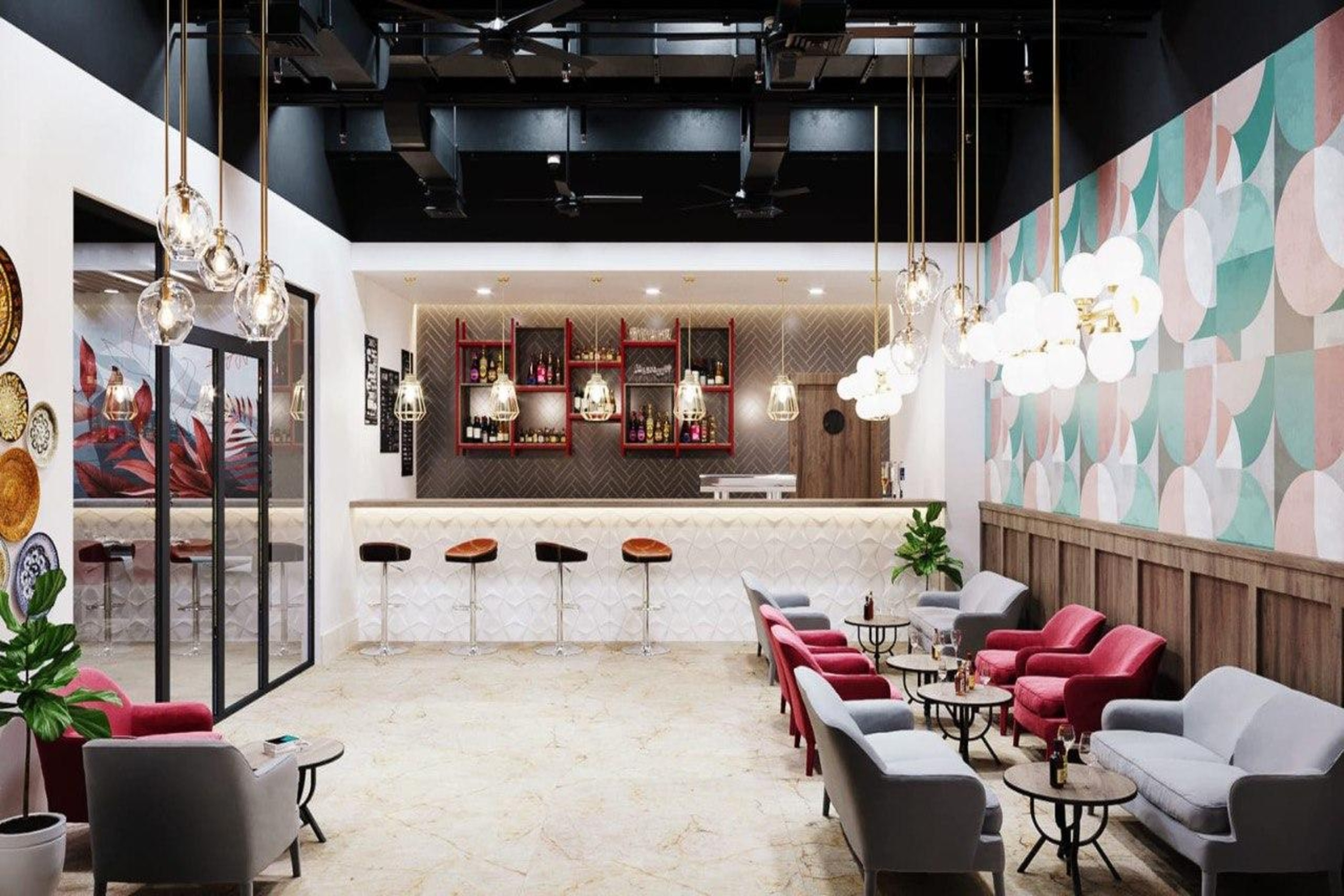 Lobby bar at Ramada Encore by Wyndham Bukhara in Bukhara, Other than US/Canada