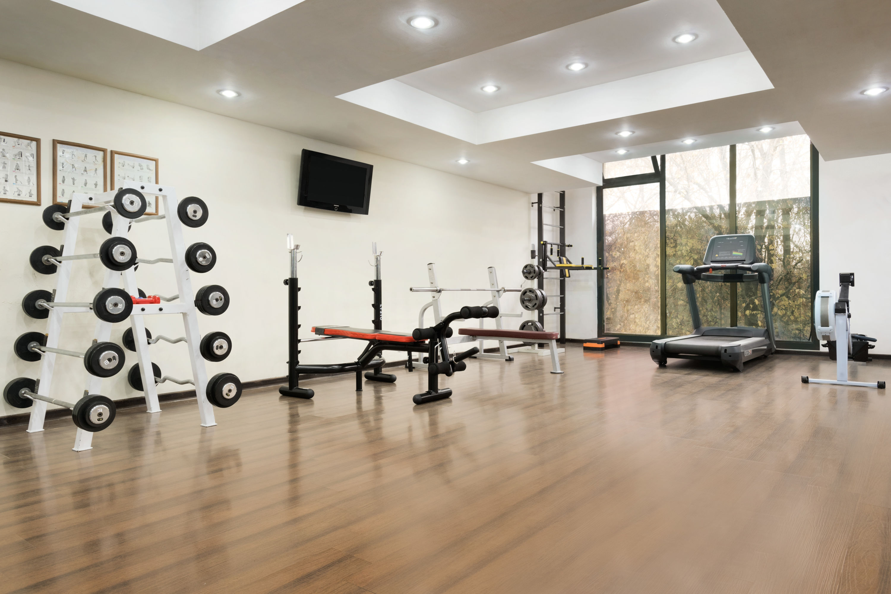 Fitness room at Ramada by Wyndham Tashkent in Tashkent, Other than US/Canada
