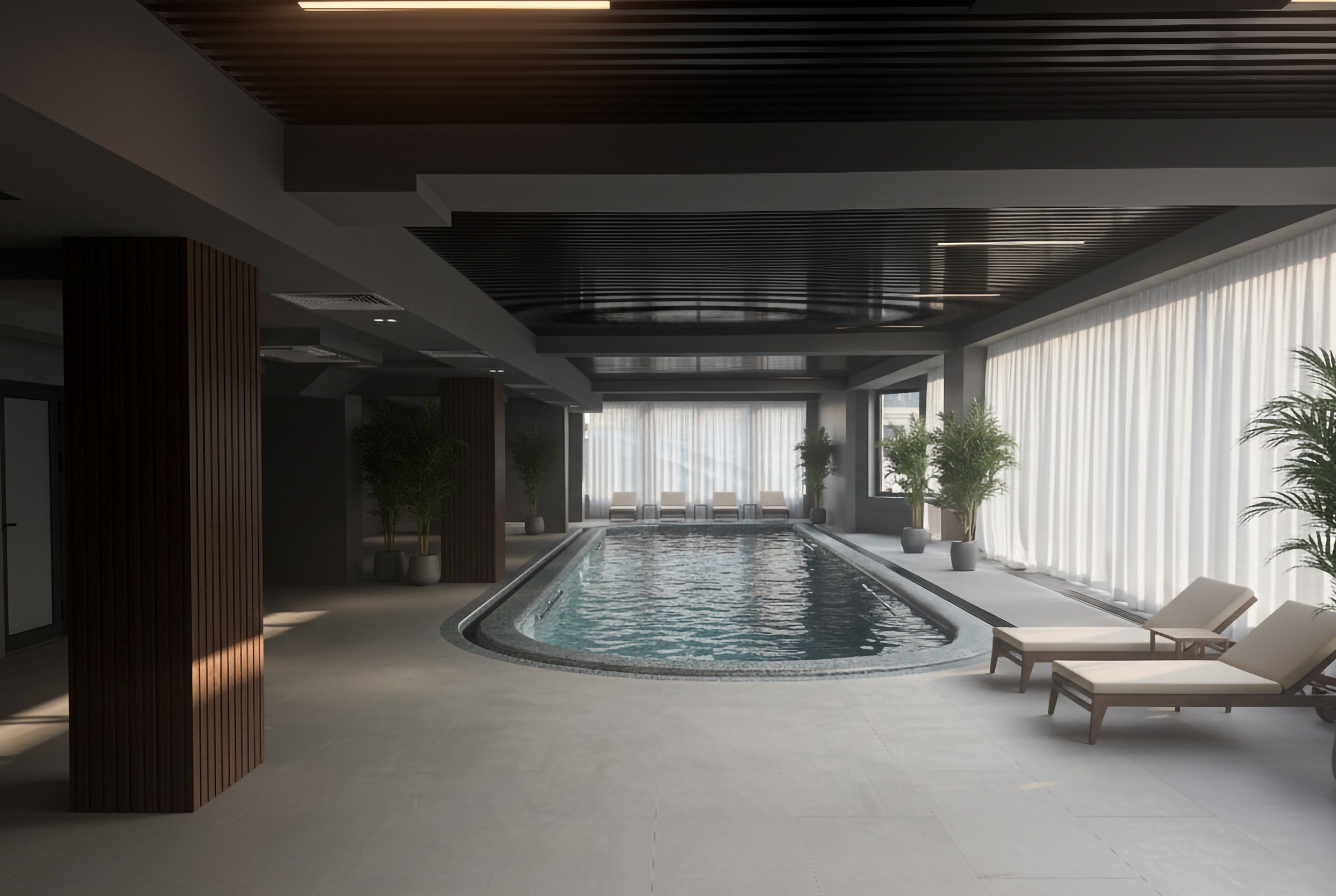 Indoor pool at the Ramada Plaza by Wyndham Tashkent Airport in Tashkent, Other than US/Canada