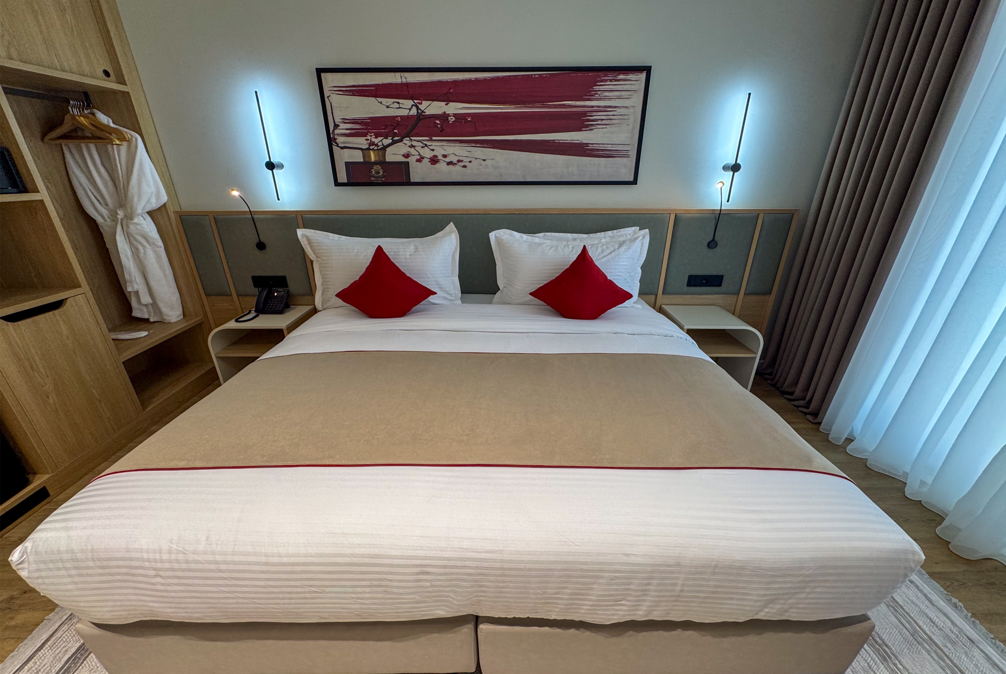 Guest room at the Ramada Plaza by Wyndham Tashkent Airport in Tashkent, Other than US/Canada