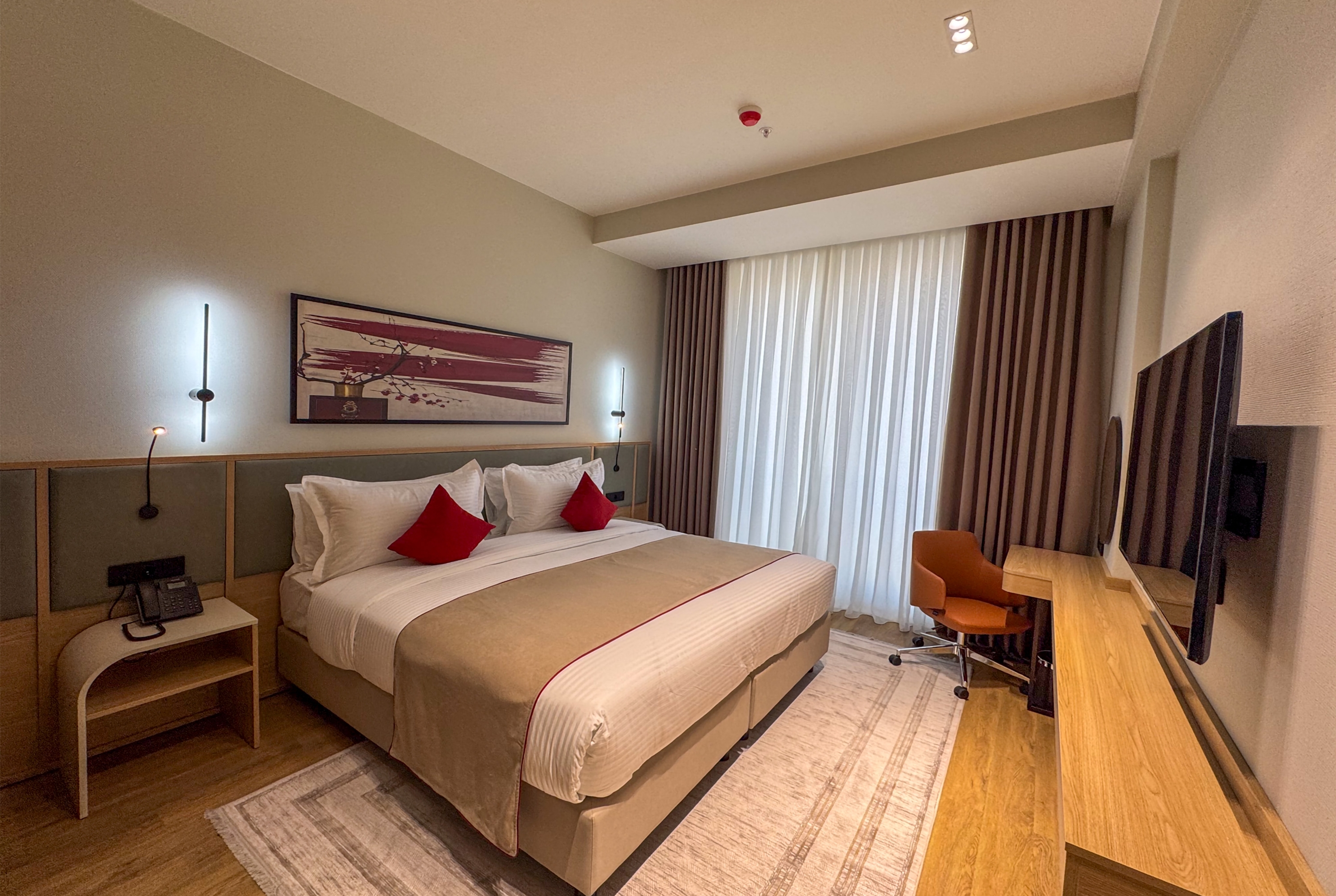 Guest room at the Ramada Plaza by Wyndham Tashkent Airport in Tashkent, Other than US/Canada