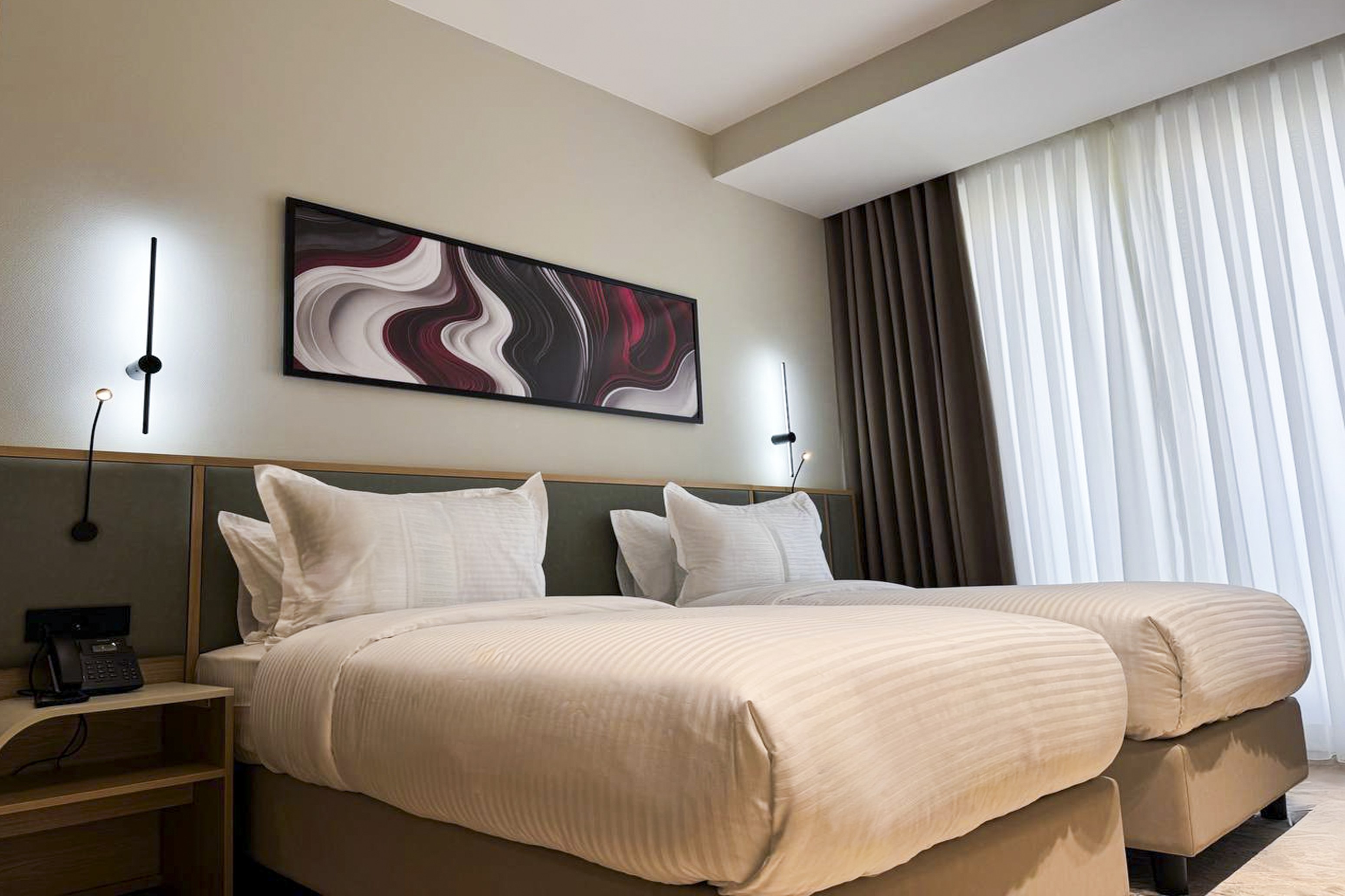 Guest room at the Ramada Plaza by Wyndham Tashkent Airport in Tashkent, Other than US/Canada