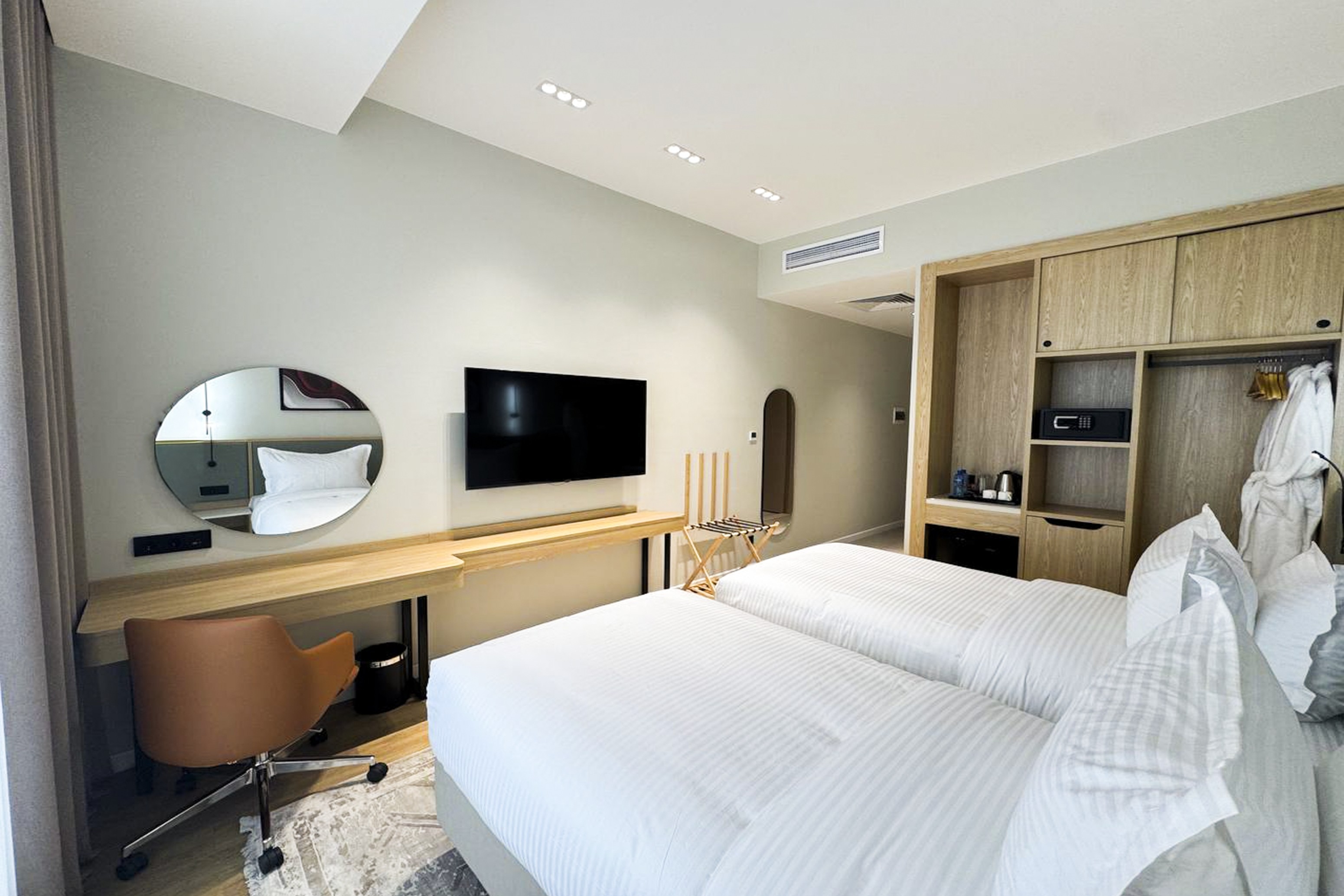 Guest room at the Ramada Plaza by Wyndham Tashkent Airport in Tashkent, Other than US/Canada