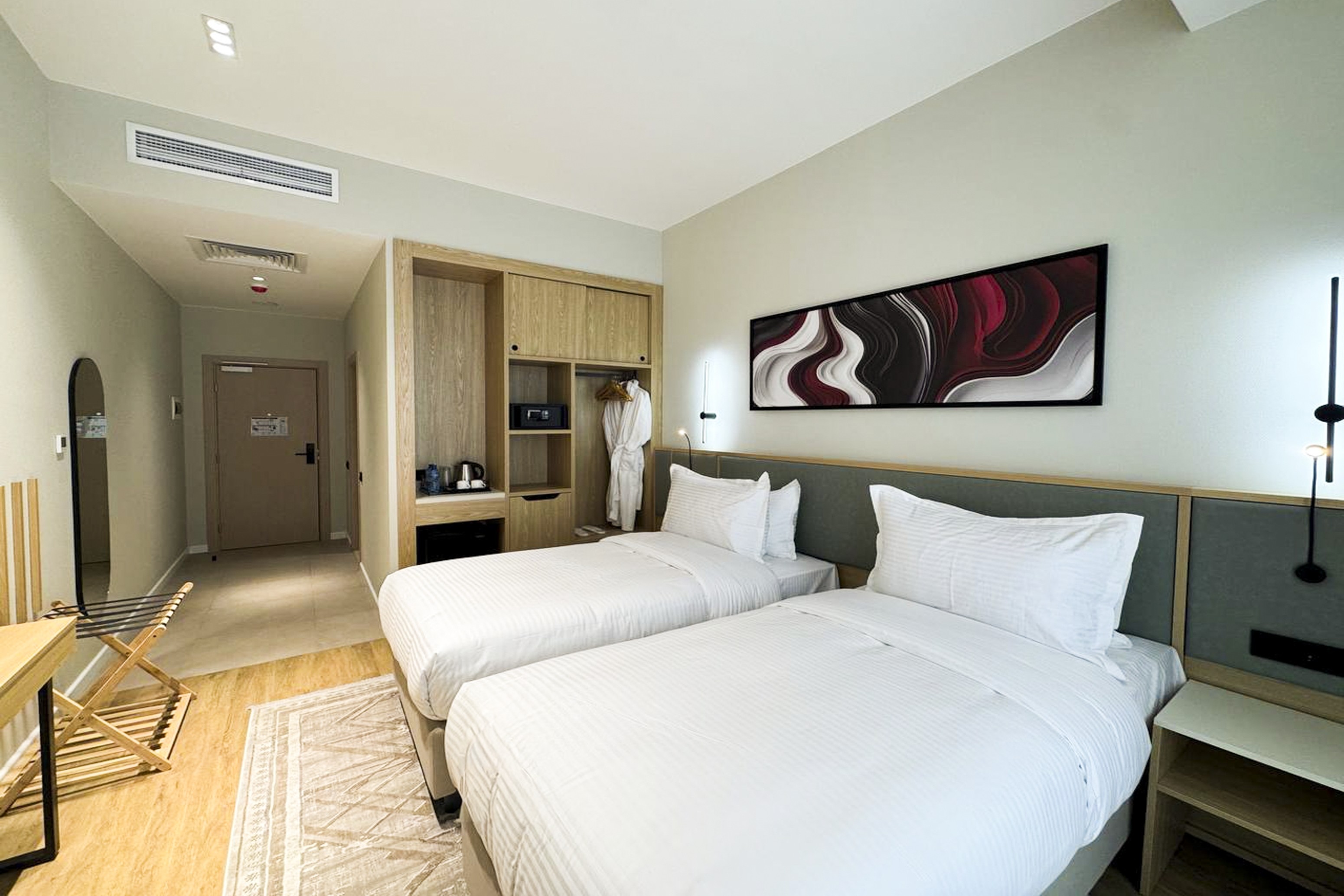 Guest room at the Ramada Plaza by Wyndham Tashkent Airport in Tashkent, Other than US/Canada