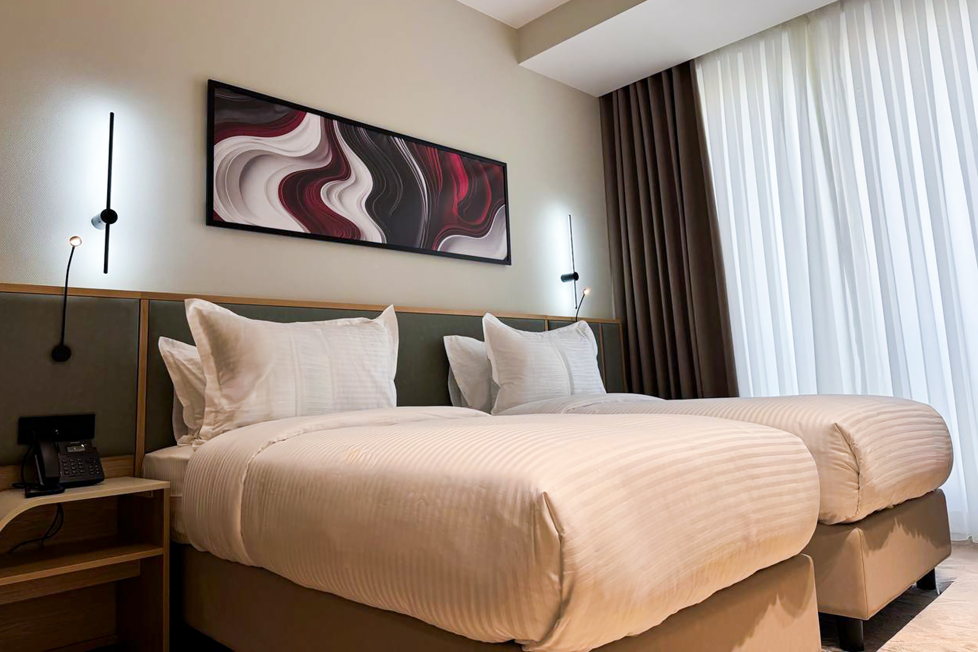 Guest room at the Ramada Plaza by Wyndham Tashkent Airport in Tashkent, Other than US/Canada