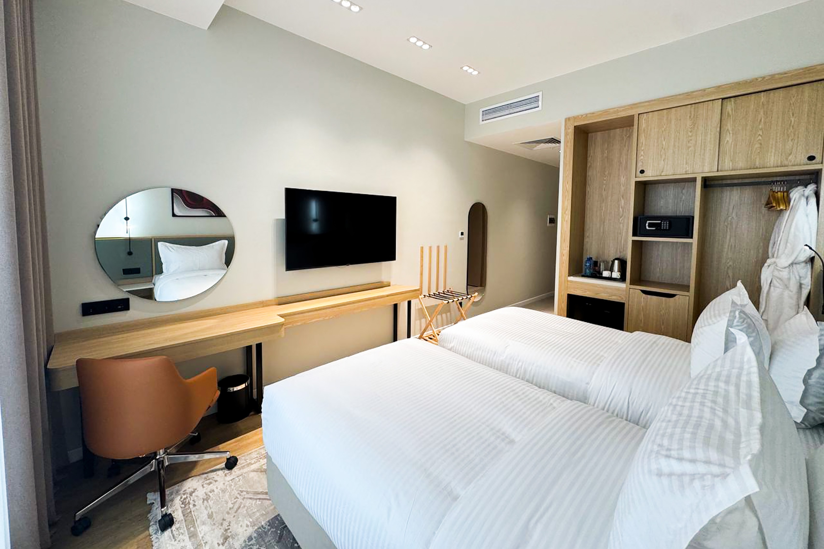 Guest room at the Ramada Plaza by Wyndham Tashkent Airport in Tashkent, Other than US/Canada