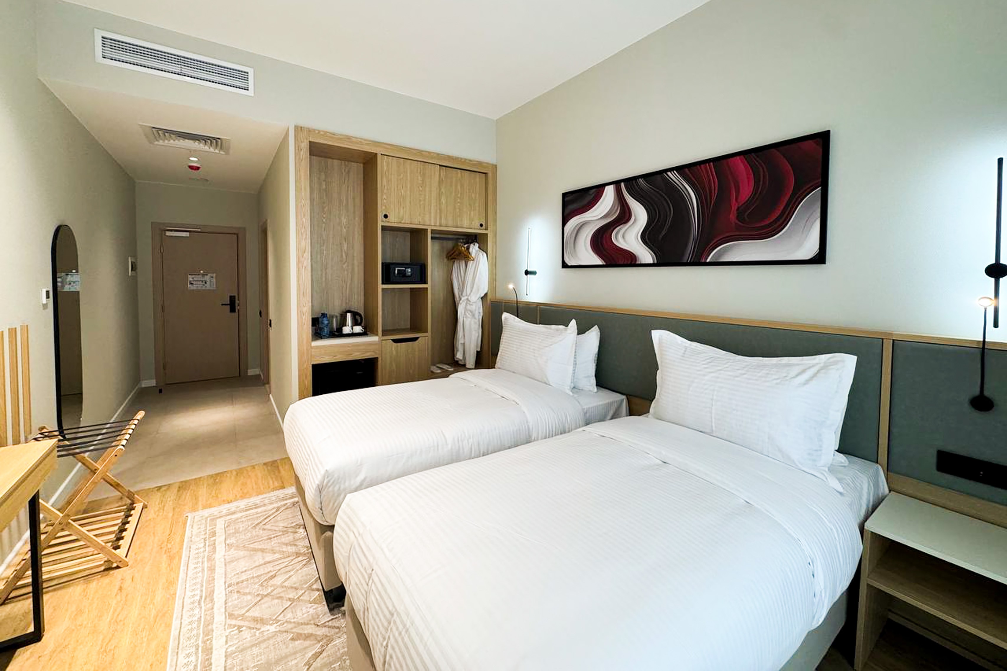 Guest room at the Ramada Plaza by Wyndham Tashkent Airport in Tashkent, Other than US/Canada