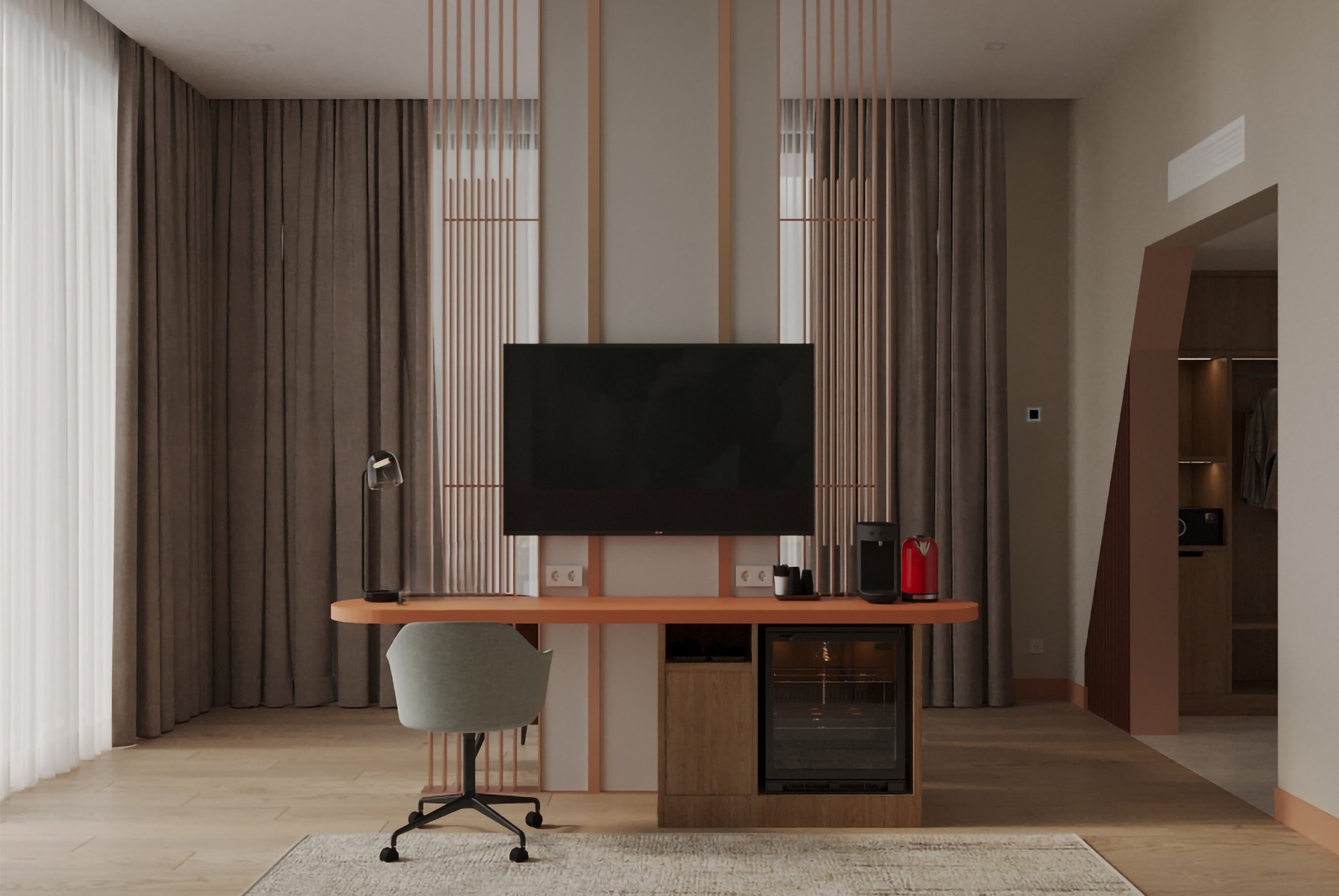 Guest room at the Ramada Plaza by Wyndham Tashkent Airport in Tashkent, Other than US/Canada