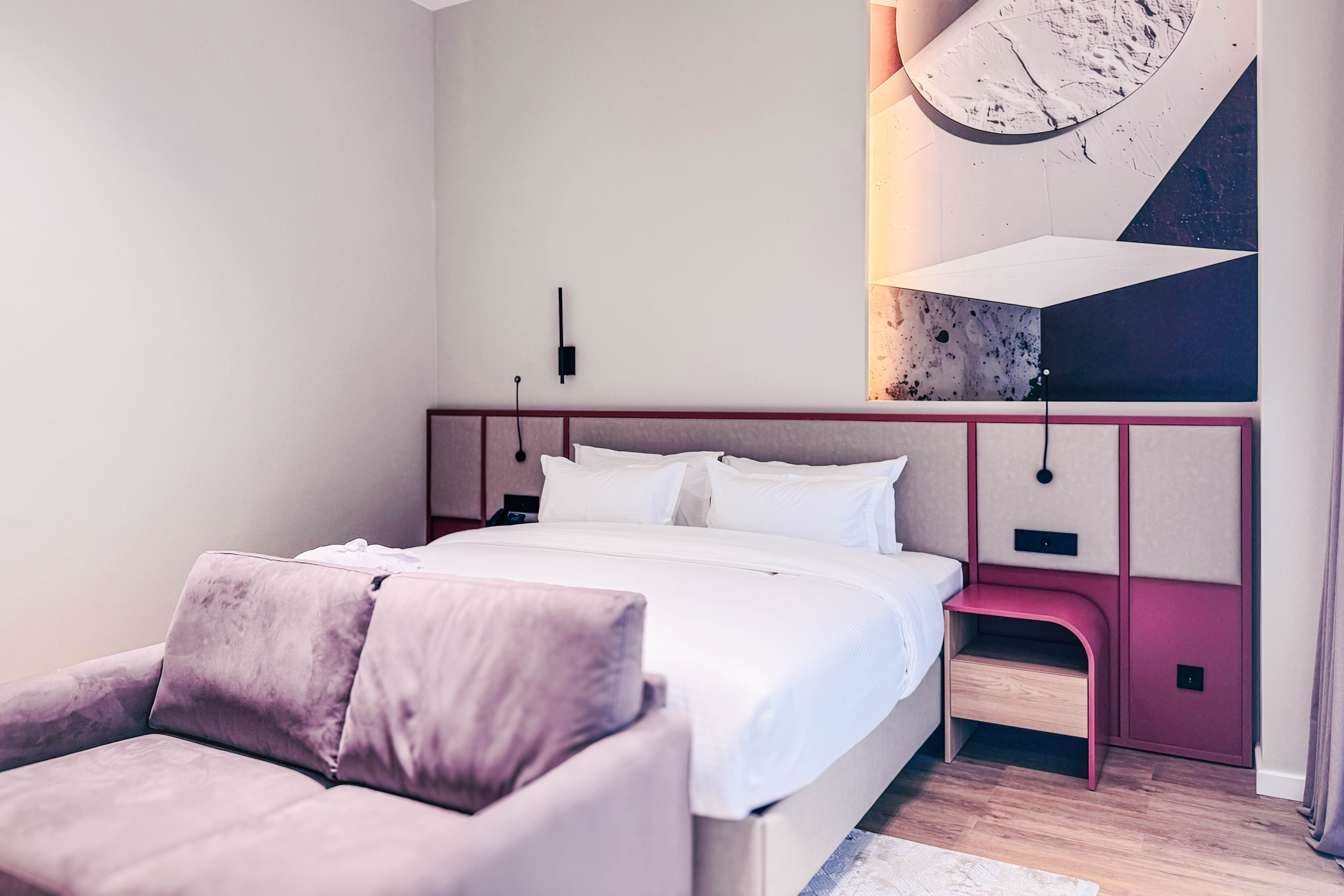 Guest room at the Ramada Plaza by Wyndham Tashkent Airport in Tashkent, Other than US/Canada