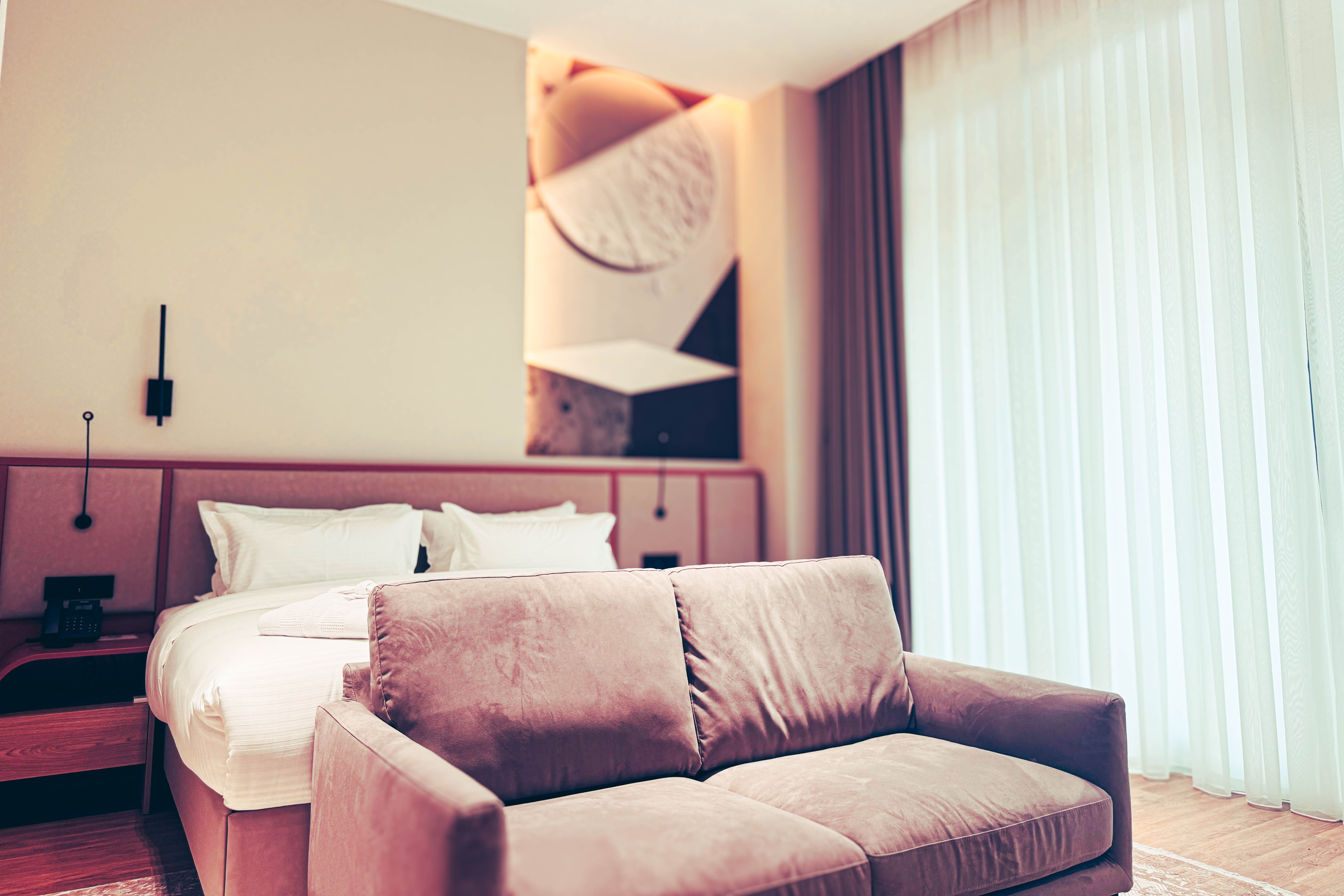 Guest room at the Ramada Plaza by Wyndham Tashkent Airport in Tashkent, Other than US/Canada