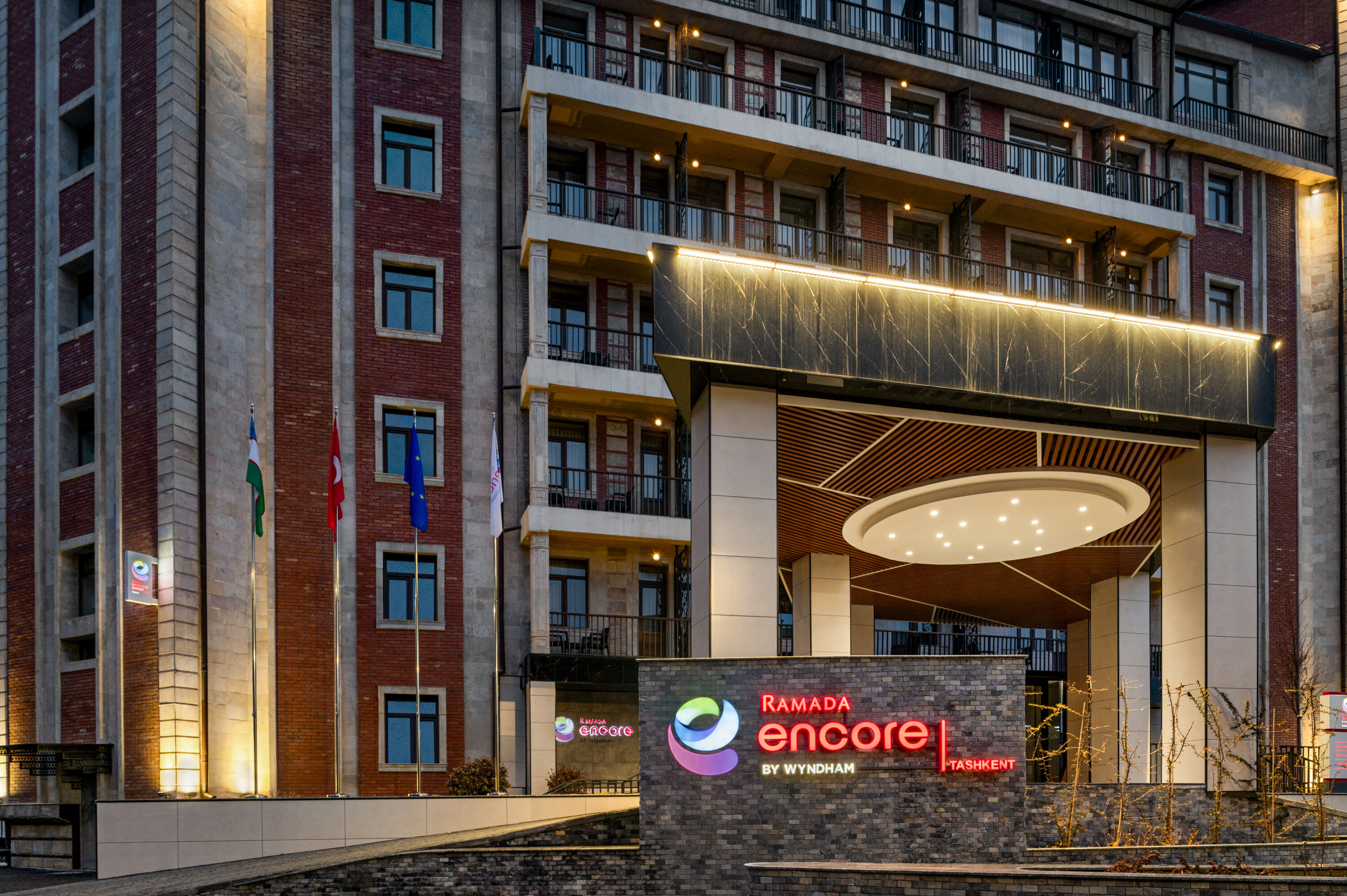 Exterior of Ramada Encore by Wyndham Tashkent hotel in Tashkent, Other than US/Canada