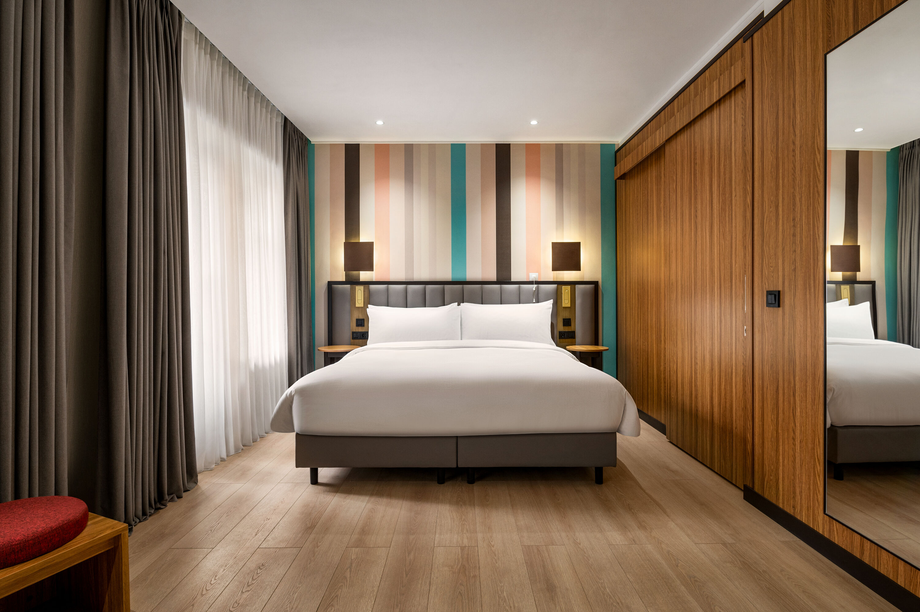 Guest room at the Ramada Encore by Wyndham Tashkent in Tashkent, Other than US/Canada