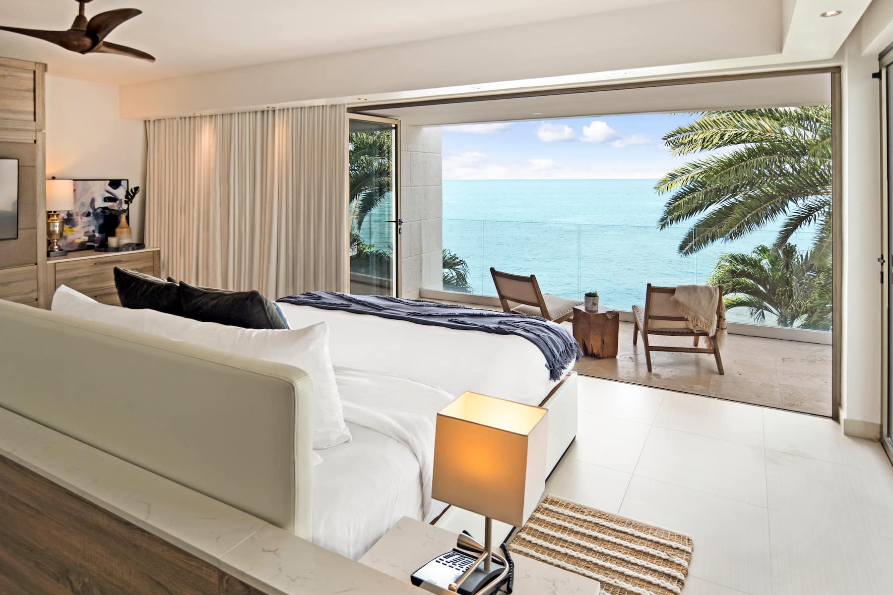 Guest room at the Hodges Bay Resort & Spa, an HQ Luxury Resort & Residences in St. Johns, Other than US/Canada