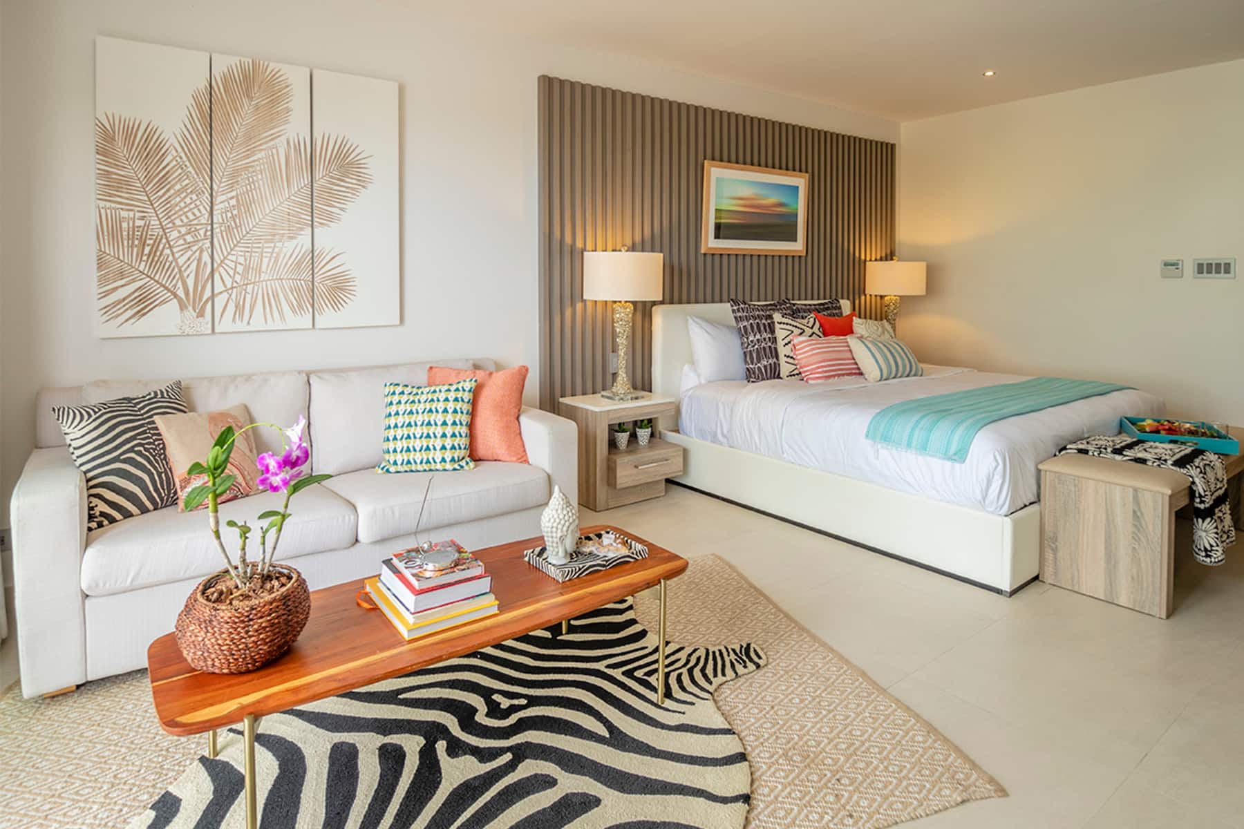 Guest room at the Hodges Bay Resort & Spa, an HQ Luxury Resort & Residences in St. Johns, Other than US/Canada