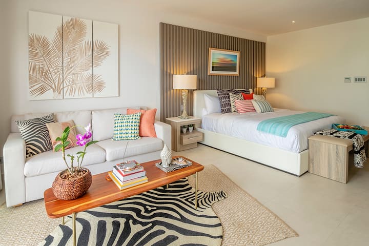 Guest room at the Hodges Bay Resort & Spa, an HQ Luxury Resort & Residences in St. Johns, Other than US/Canada