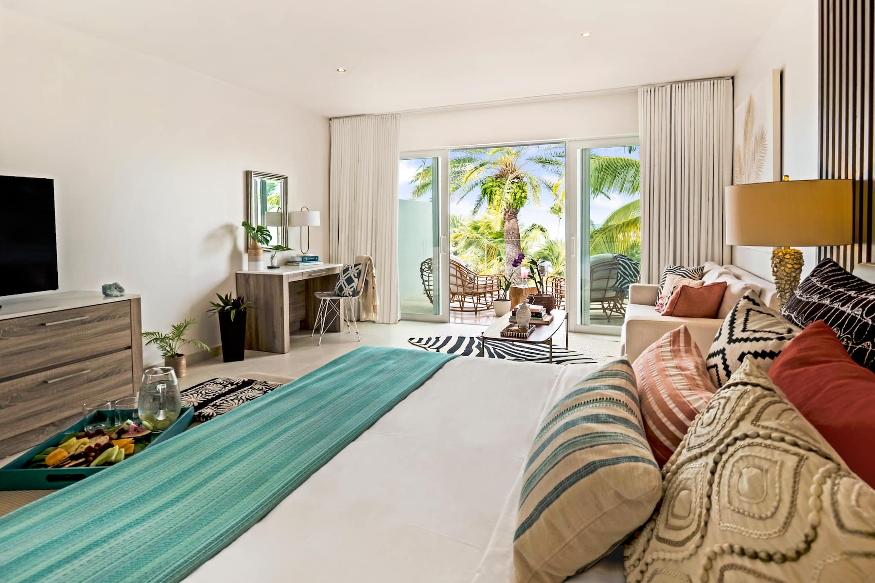 Guest room at the Hodges Bay Resort & Spa, an HQ Luxury Resort & Residences in St. Johns, Other than US/Canada
