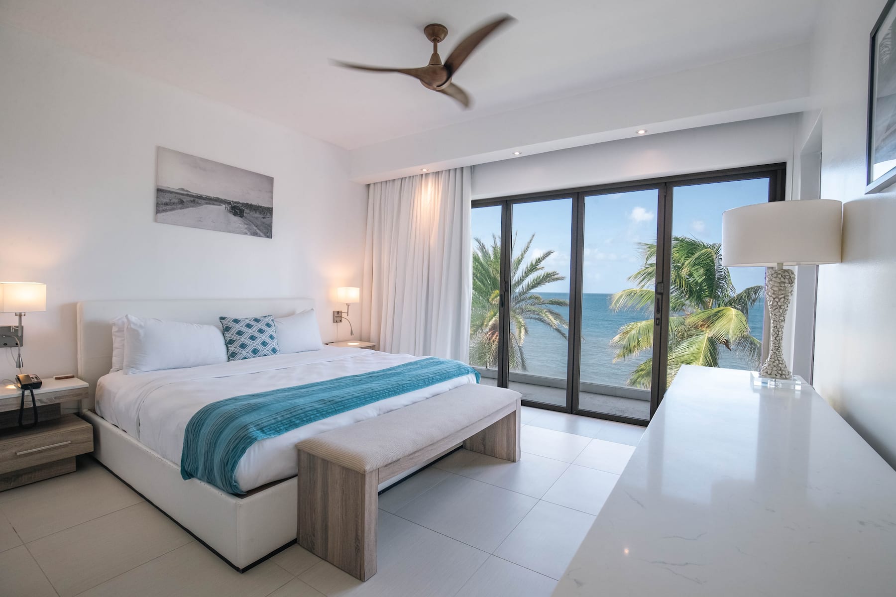 Guest room at the Hodges Bay Resort & Spa, an HQ Luxury Resort & Residences in St. Johns, Other than US/Canada