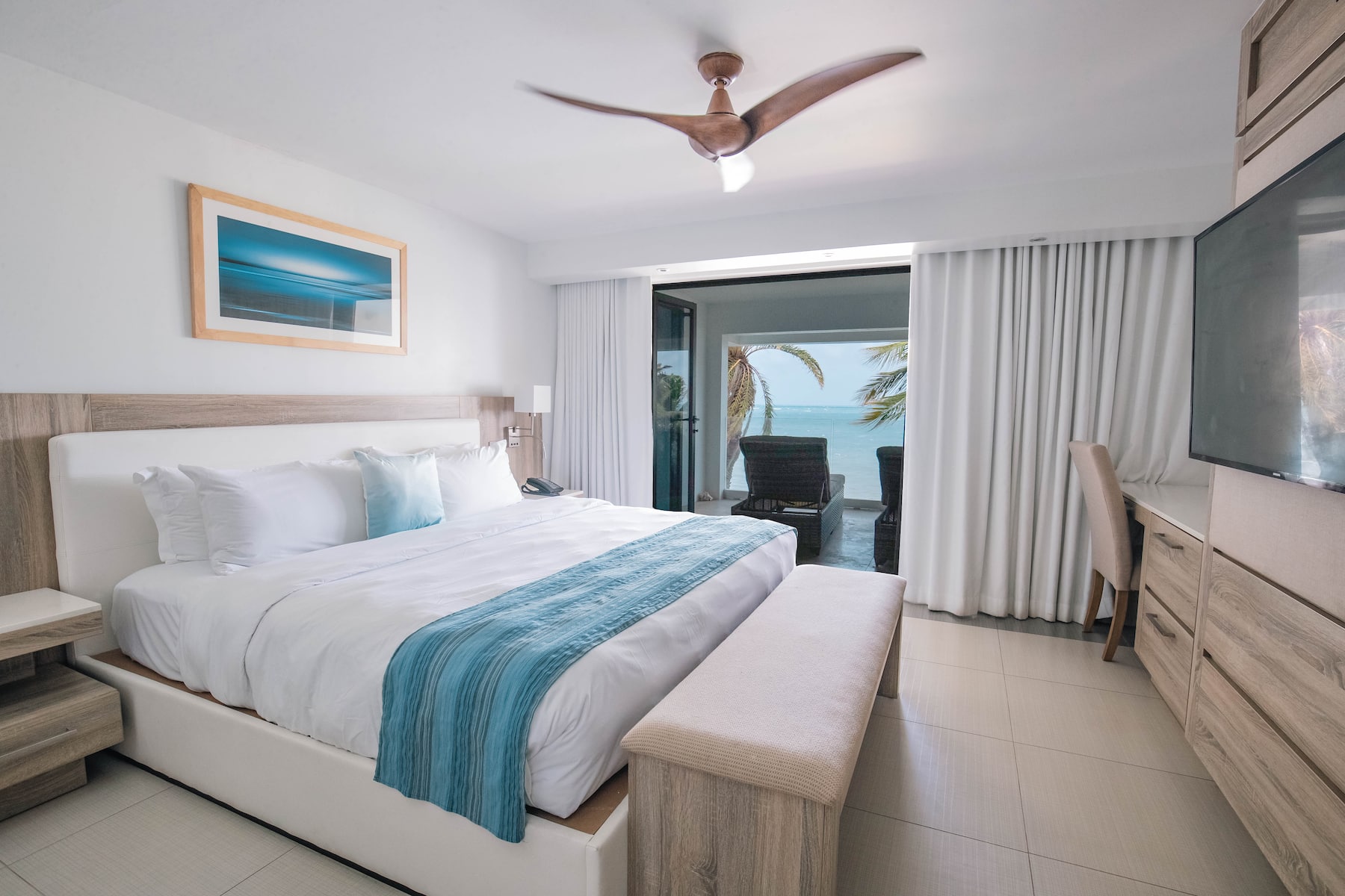 Guest room at the Hodges Bay Resort & Spa, an HQ Luxury Resort & Residences in St. Johns, Other than US/Canada