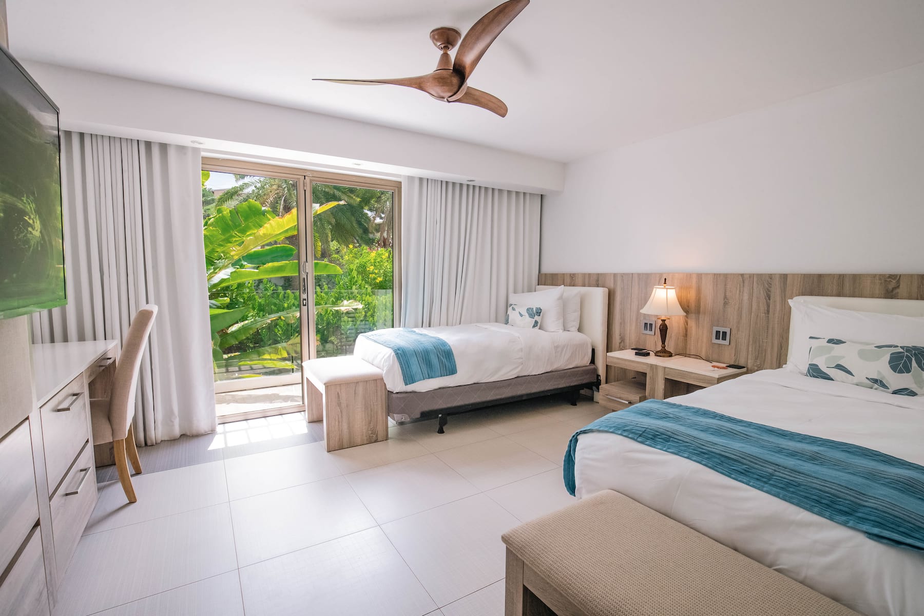 Guest room at the Hodges Bay Resort & Spa, an HQ Luxury Resort & Residences in St. Johns, Other than US/Canada